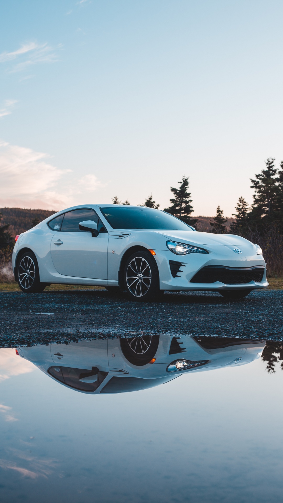 White Porsche 911 on Road During Daytime. Wallpaper in 1080x1920 Resolution