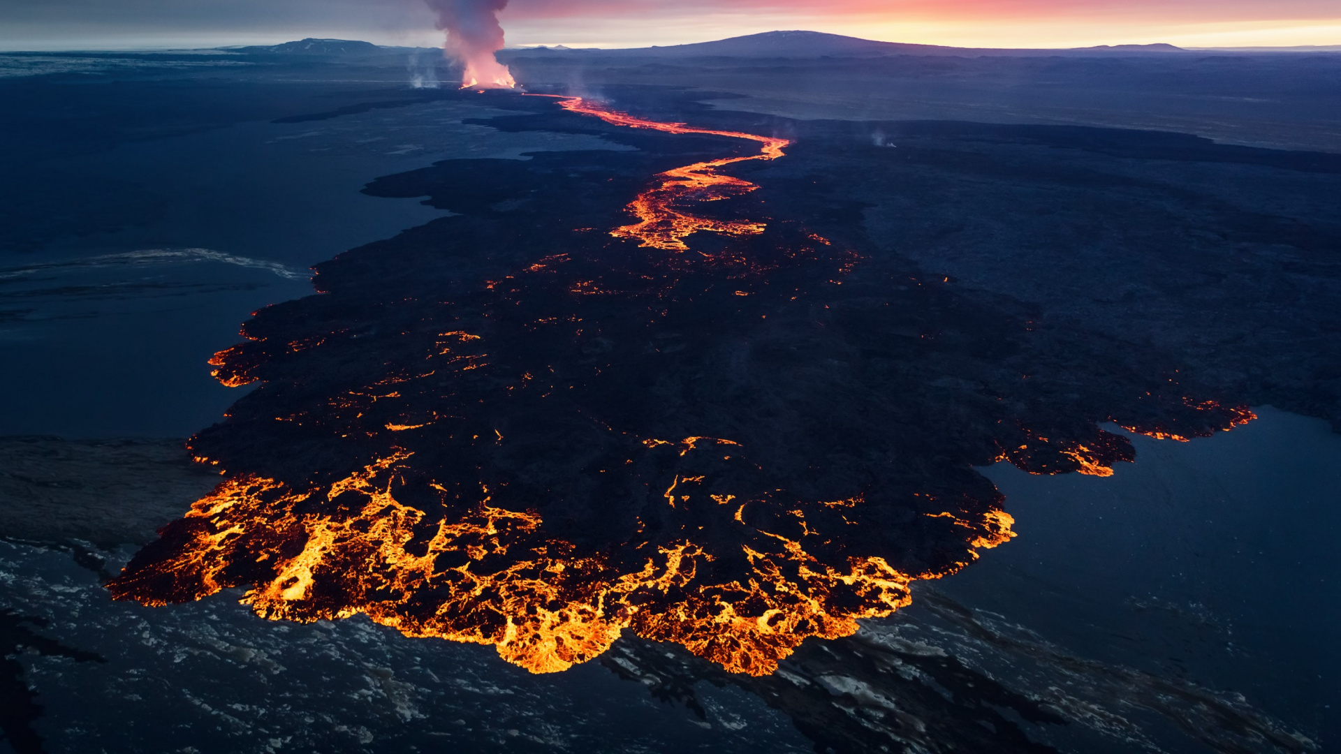 Aerial View of Brown and Green Mountains During Daytime. Wallpaper in 1920x1080 Resolution