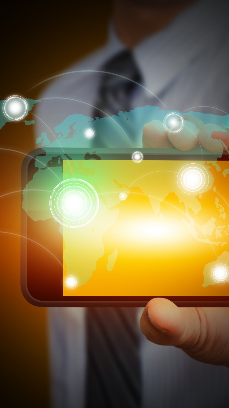 世界地图, 地图, 光, 小工具, 互联网 壁纸 750x1334 允许