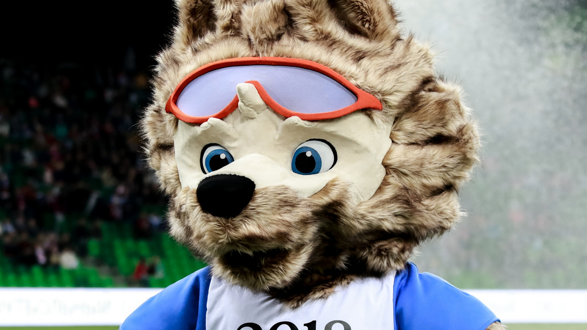 Peluche Oso Pardo Con Camisa Azul y Blanca. Wallpaper in 1920x1080 Resolution