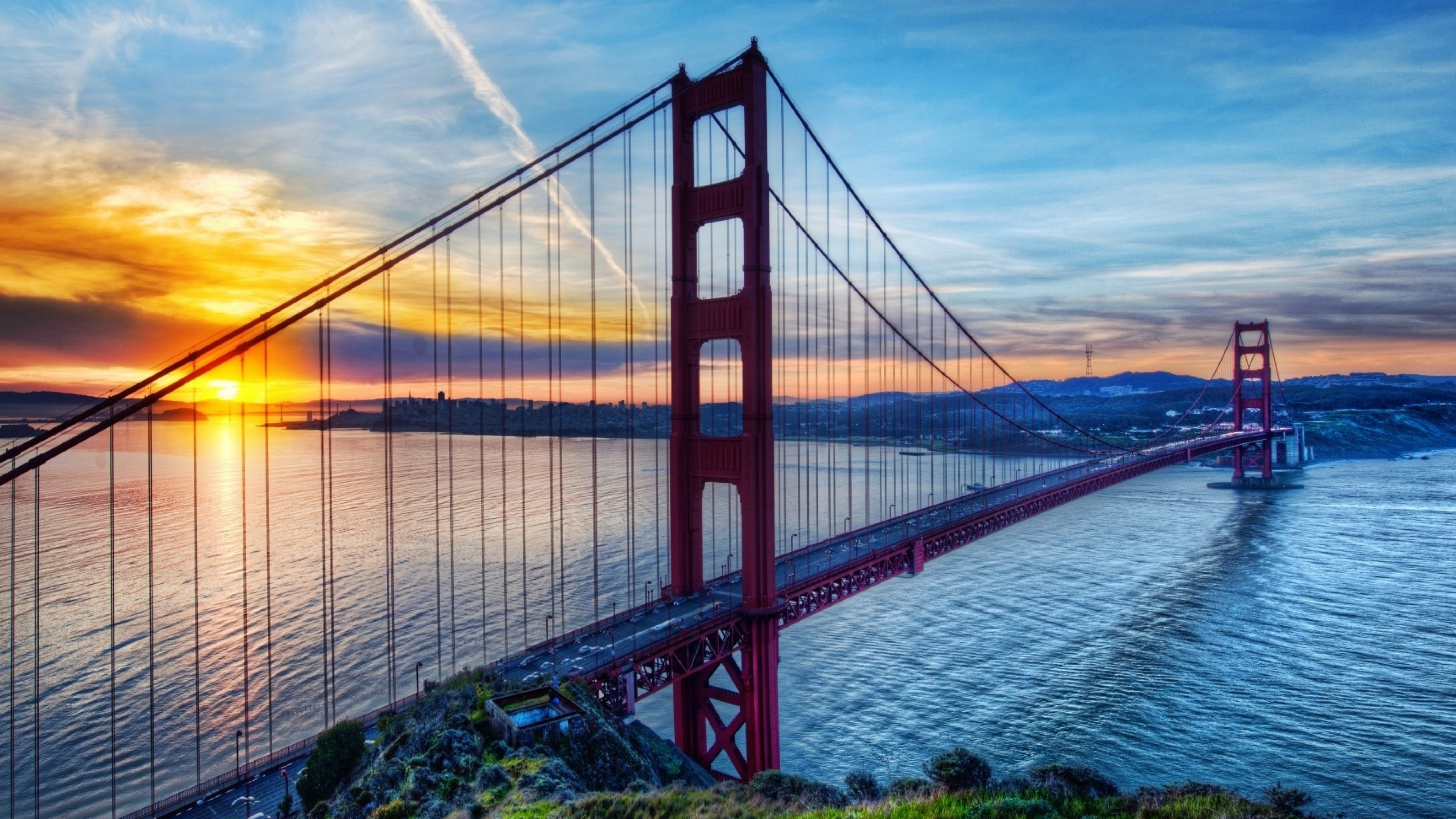 Puente Golden Gate San Francisco California. Wallpaper in 3840x2160 Resolution