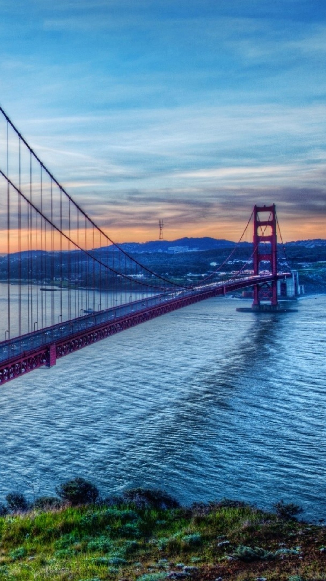 Golden Gate Bridge San Francisco Kalifornien. Wallpaper in 1080x1920 Resolution