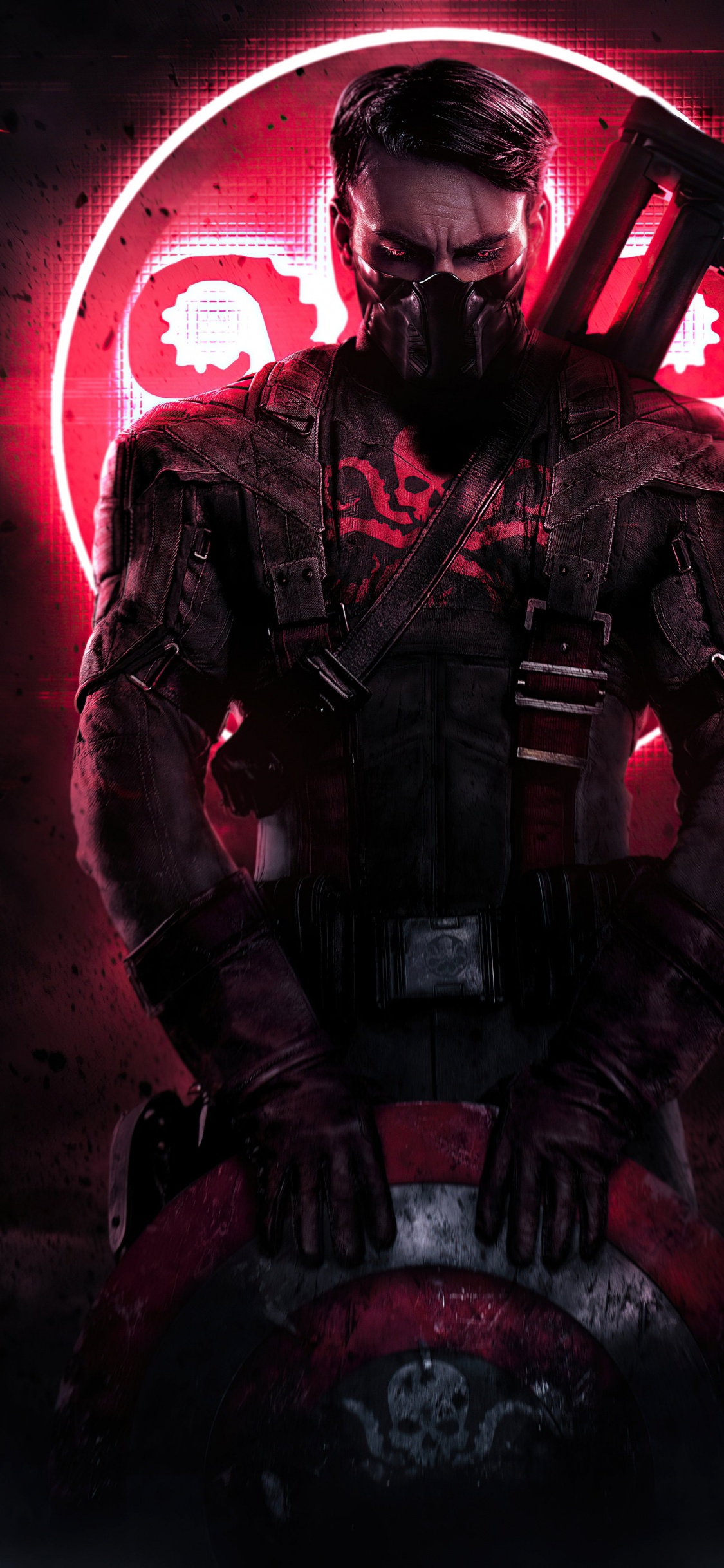 Captain Hydra, Avengers Endgame, Captain America, Chris Evans, u s Agent. Wallpaper in 1125x2436 Resolution