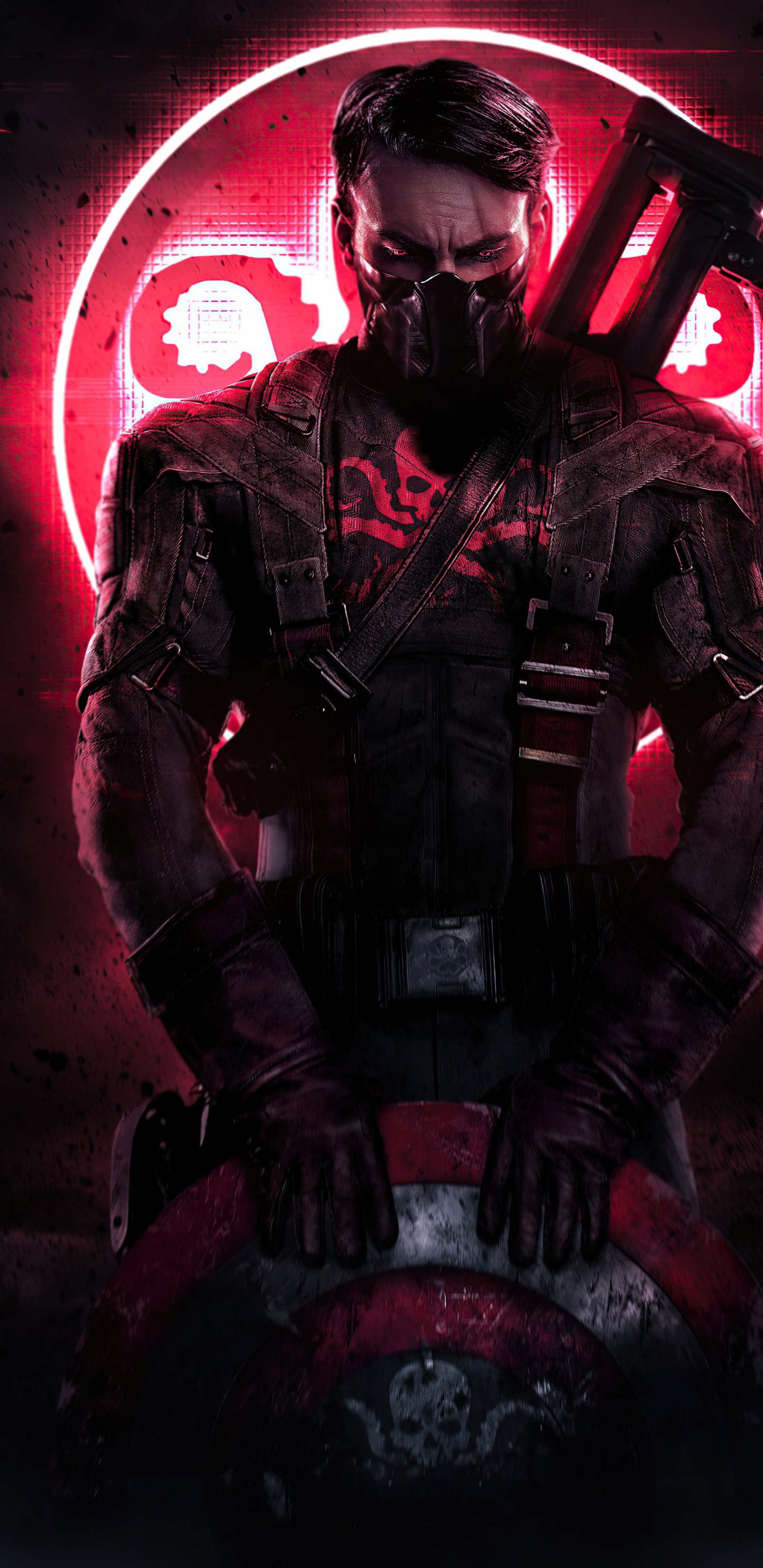 Captain Hydra, Avengers Endgame, Captain America, Chris Evans, u s Agent. Wallpaper in 1440x2960 Resolution