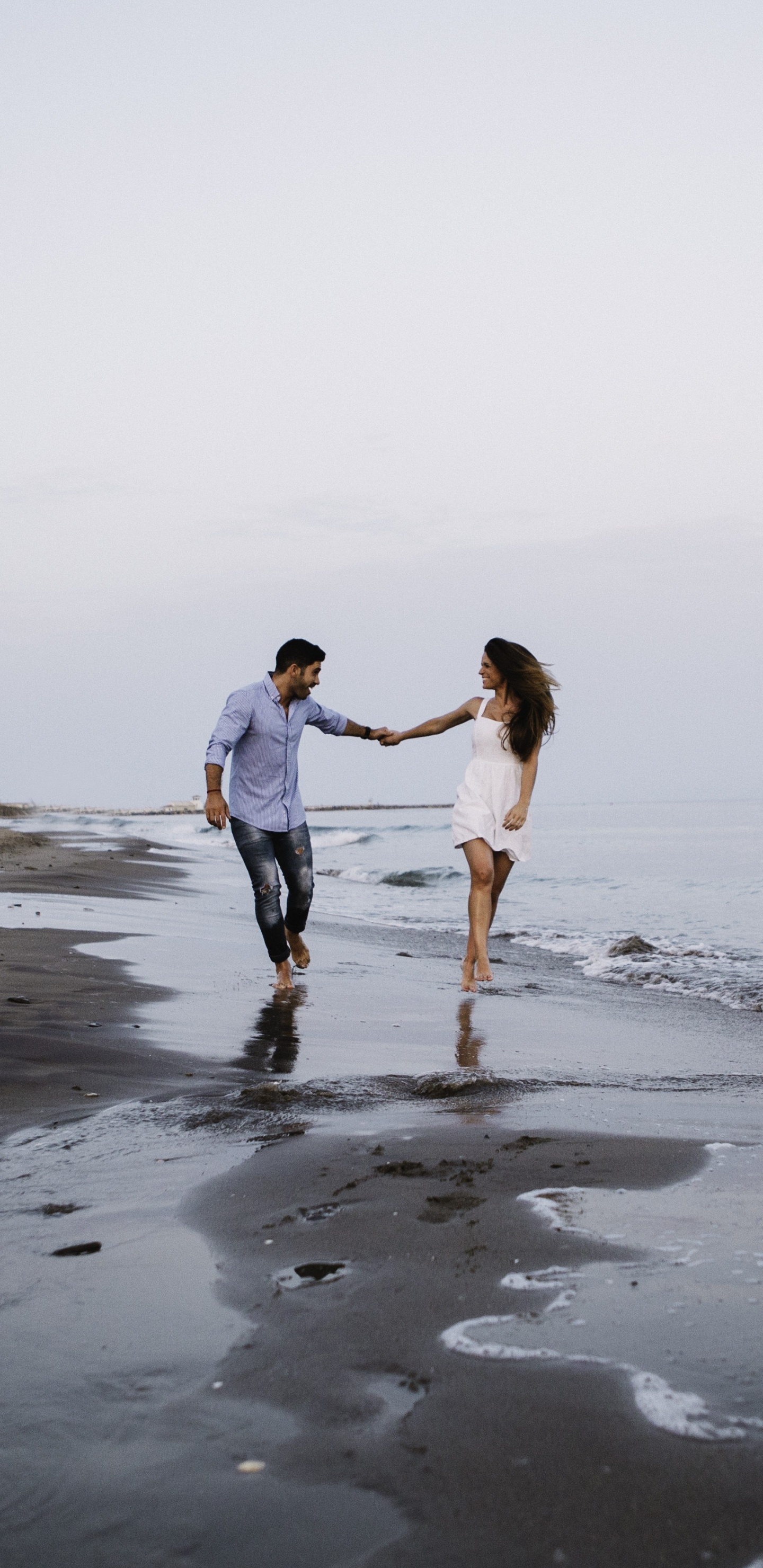 Sea, Beach, Ocean, Shore, Wave. Wallpaper in 1440x2960 Resolution