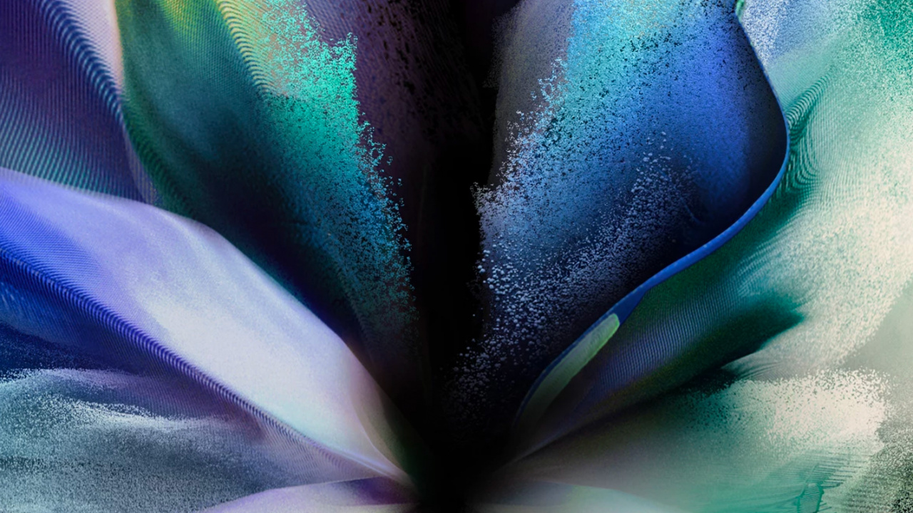 Samsung Galaxy Z Fold 3 – Dark for Mobile (iPhone & Android). Wallpaper in 1280x720 Resolution