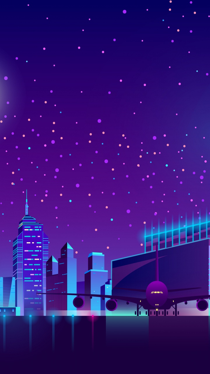 Airplane, Flight, Aircraft, Airport, Takeoff. Wallpaper in 720x1280 Resolution