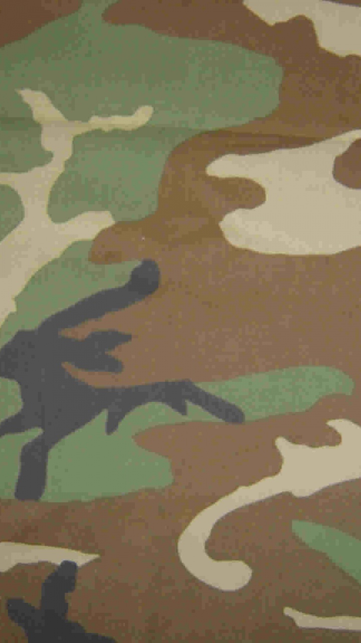 Tela de Camuflaje Verde Blanco y Negro. Wallpaper in 720x1280 Resolution