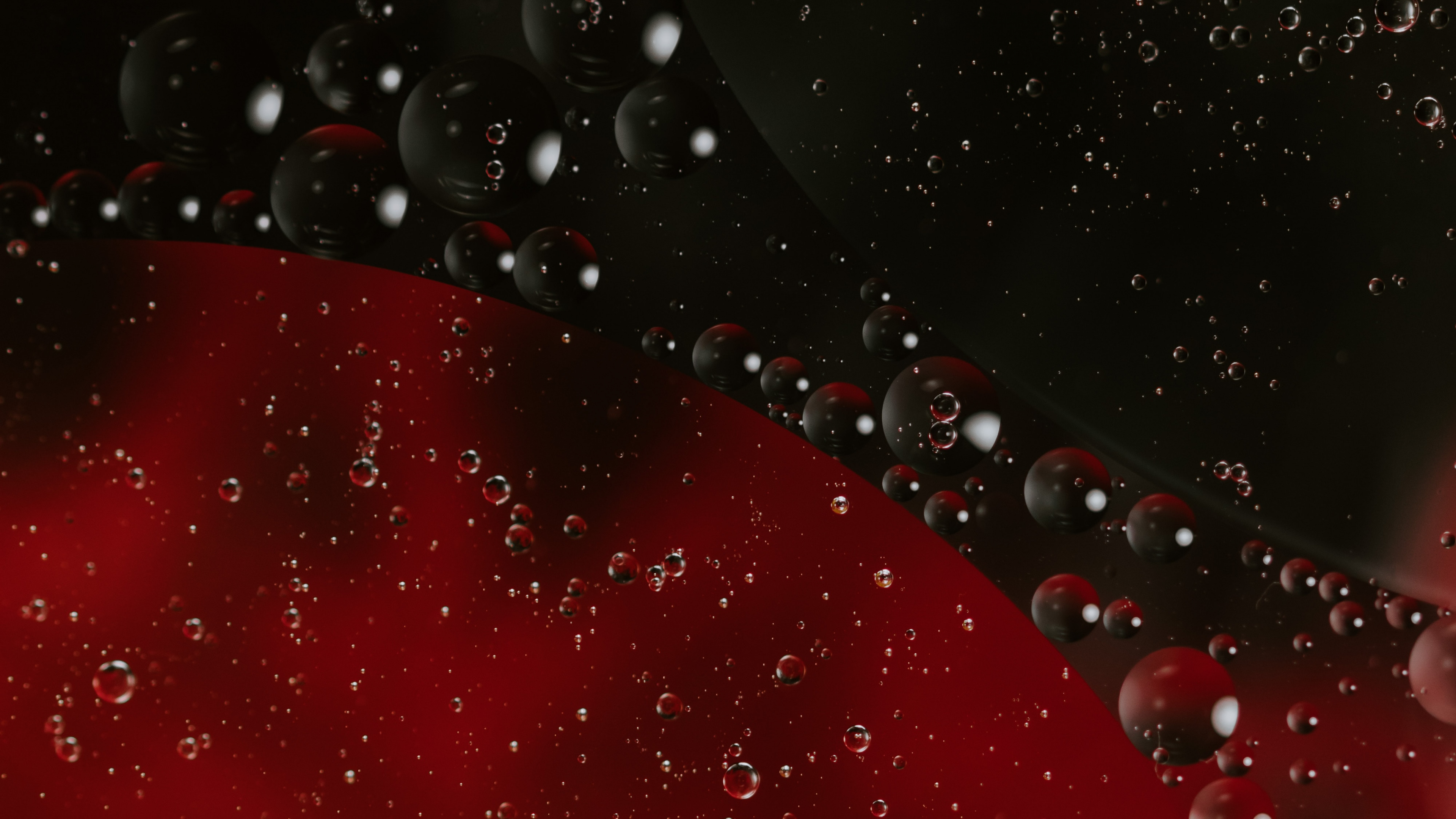 Gouttes D'eau Sur la Surface du Verre. Wallpaper in 3840x2160 Resolution