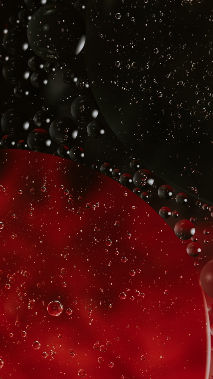 Gouttes D'eau Sur la Surface du Verre. Wallpaper in 720x1280 Resolution