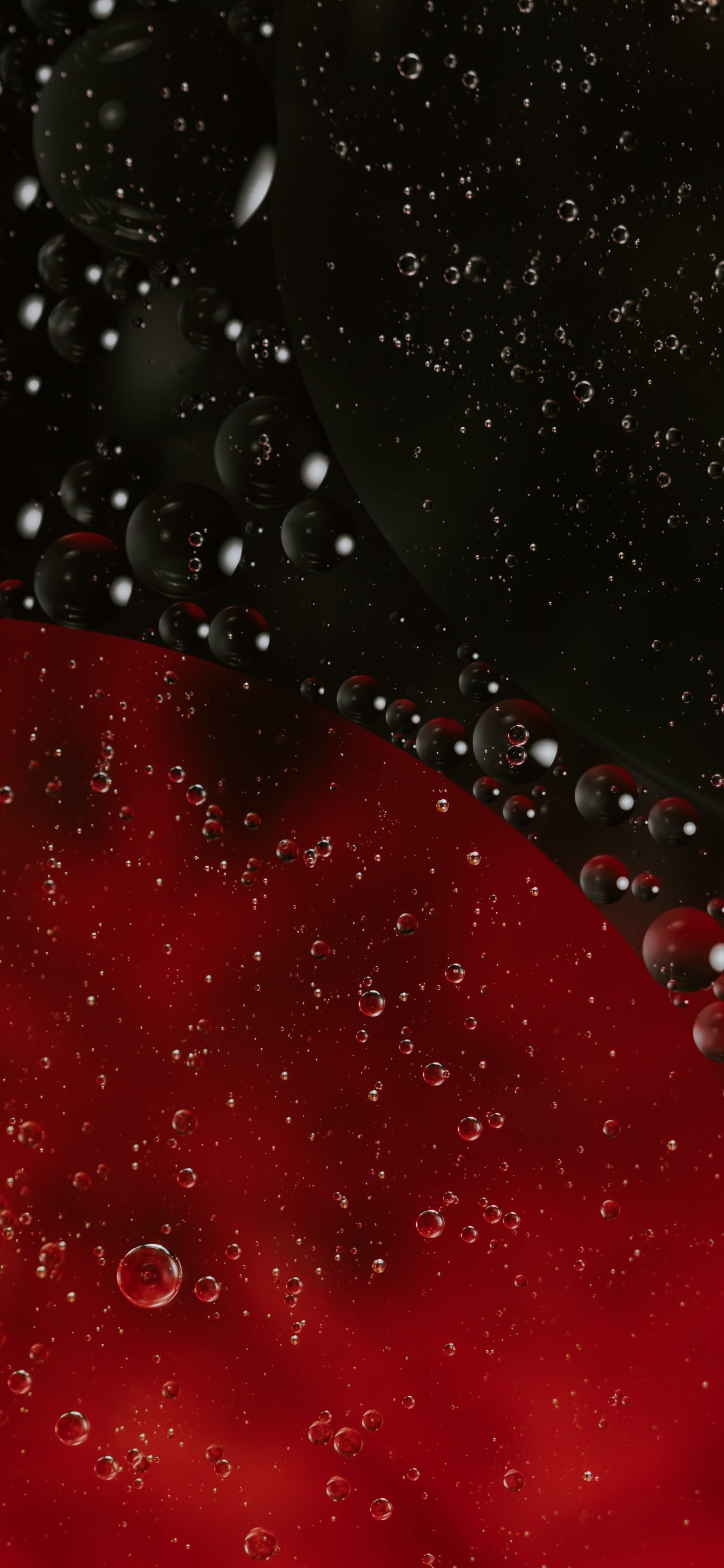 Gotas de Agua Sobre la Superficie Del Vidrio. Wallpaper in 1242x2688 Resolution