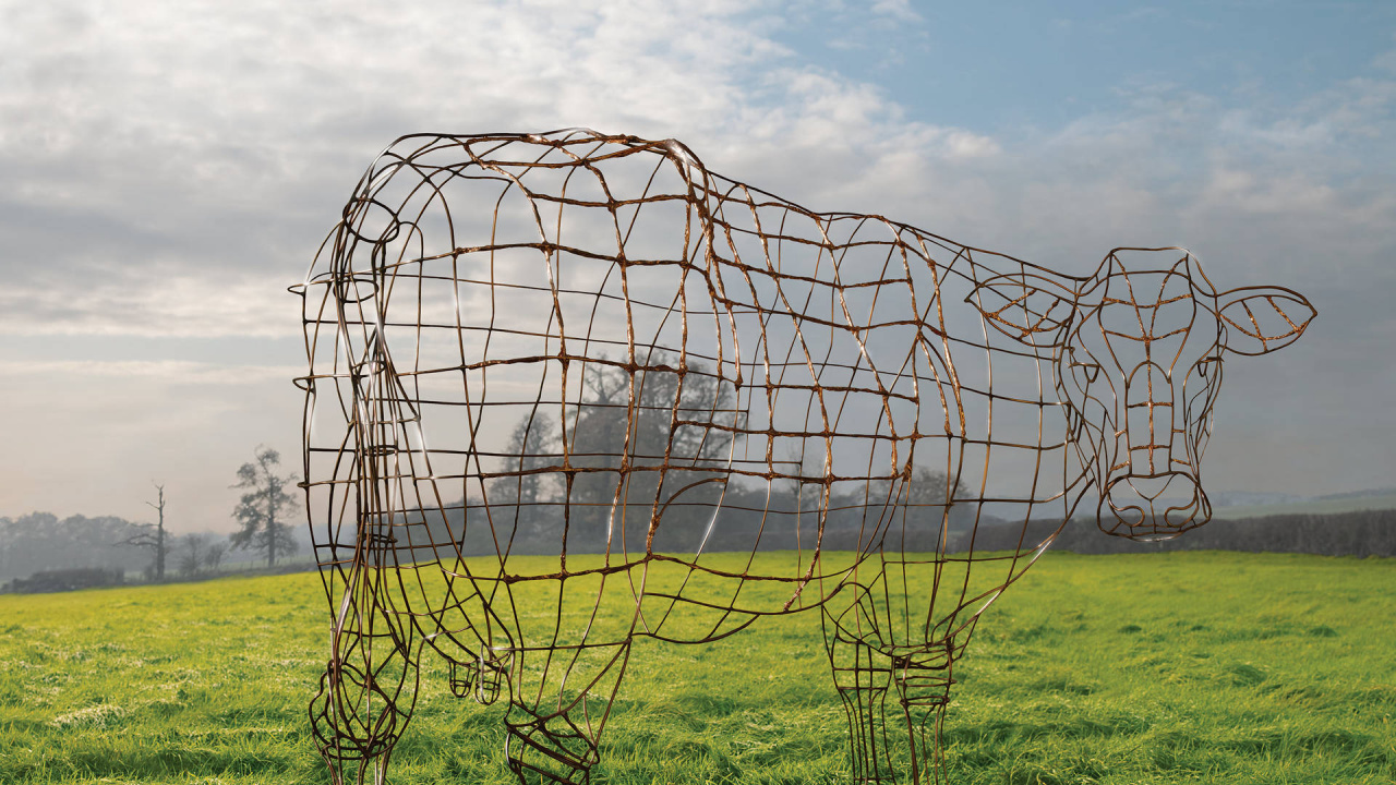 Valla de Metal Blanco Sobre el Campo de Hierba Verde Bajo un Cielo Azul Durante el Día. Wallpaper in 1280x720 Resolution