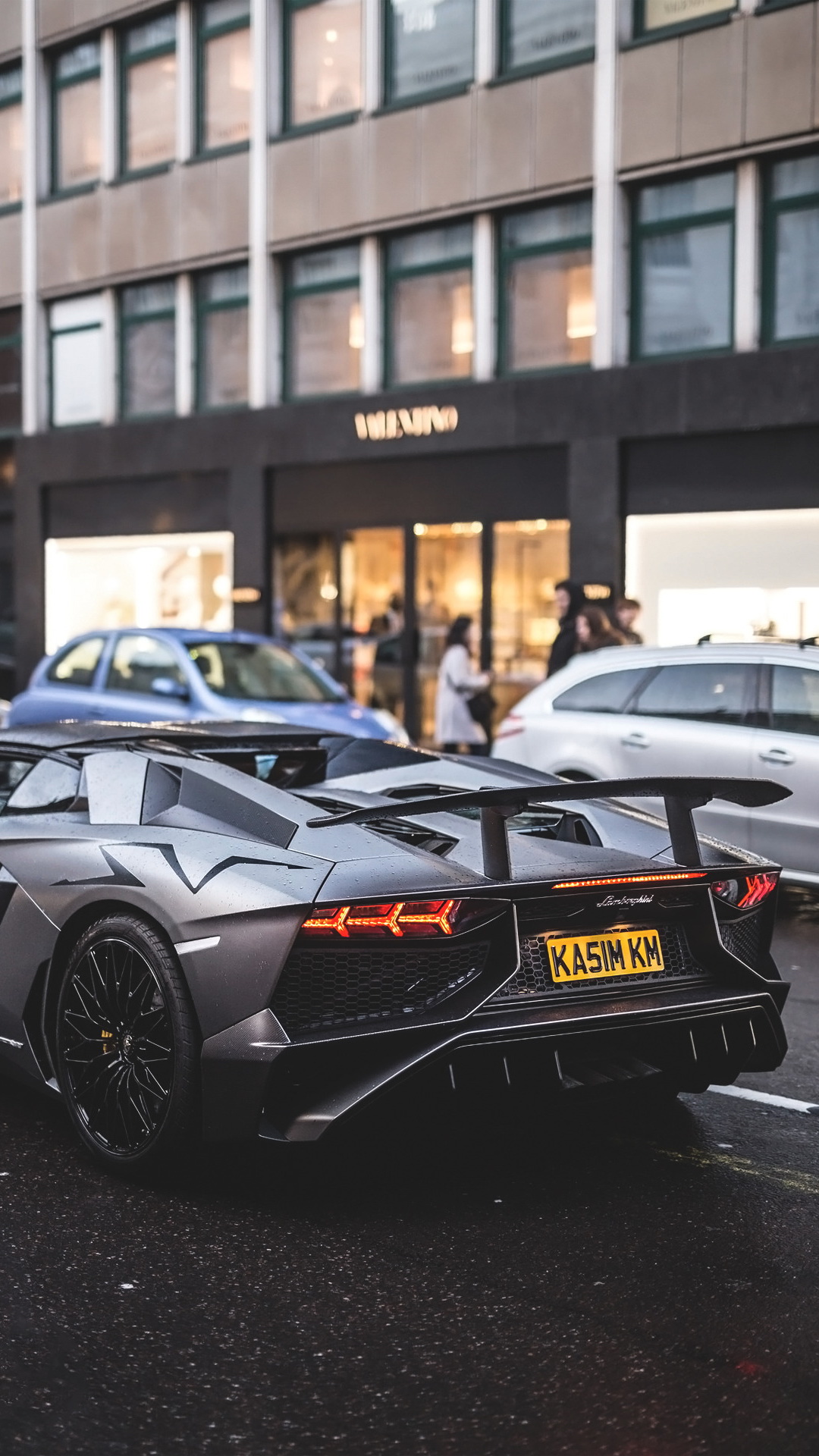 Lamborghini Aventador, Coche, Carro de Lujo, Lamborghini, Supercoche. Wallpaper in 1080x1920 Resolution