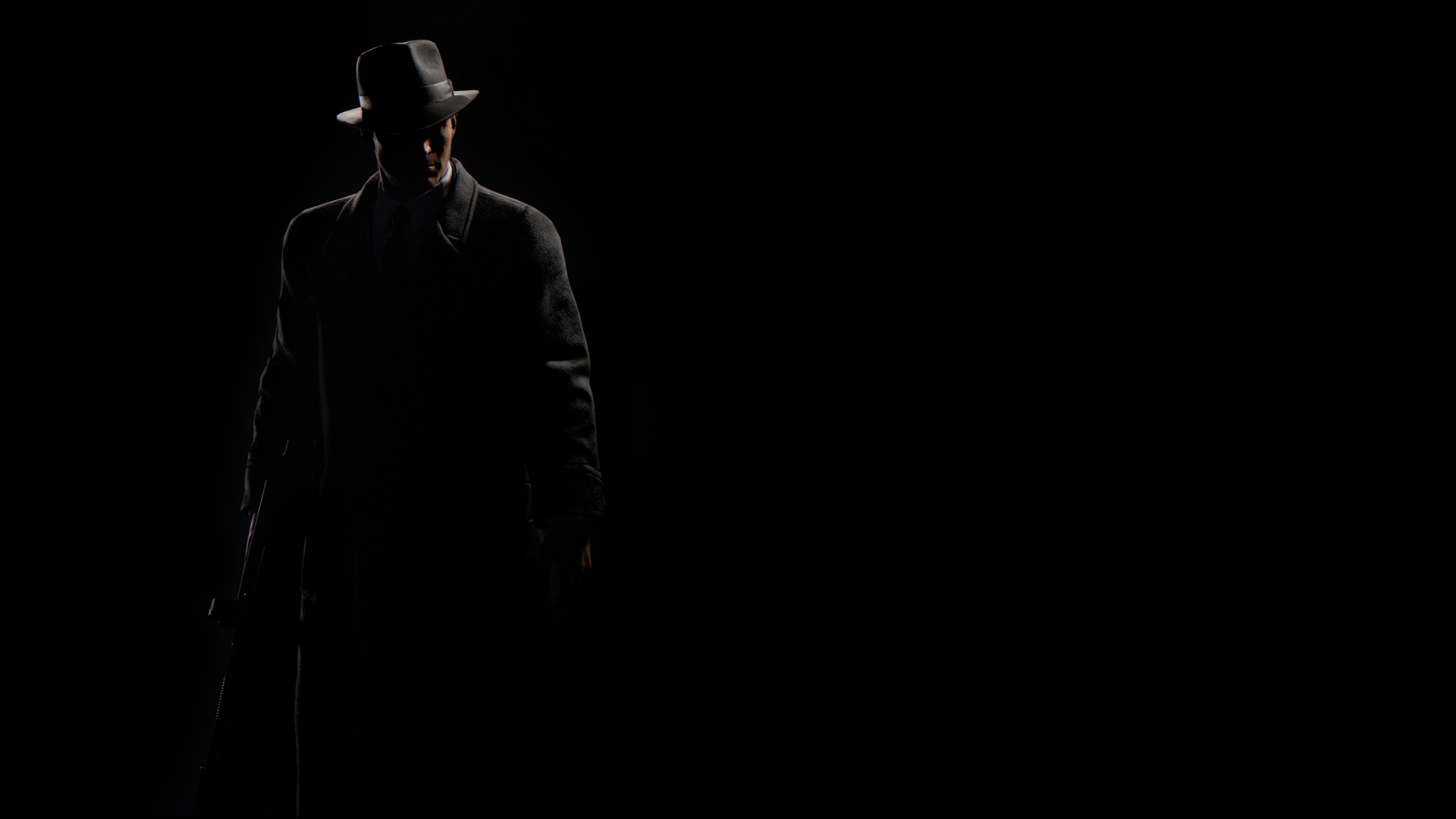 Obscurité, Lumière, Fedora, Pardessus, Redingote. Wallpaper in 1920x1080 Resolution