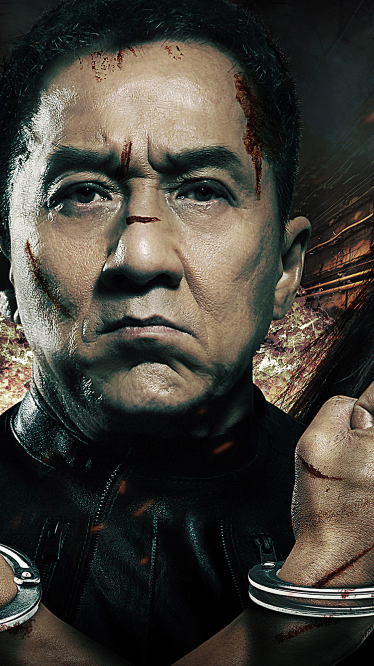 Man in Black Leather Jacket. Wallpaper in 750x1334 Resolution