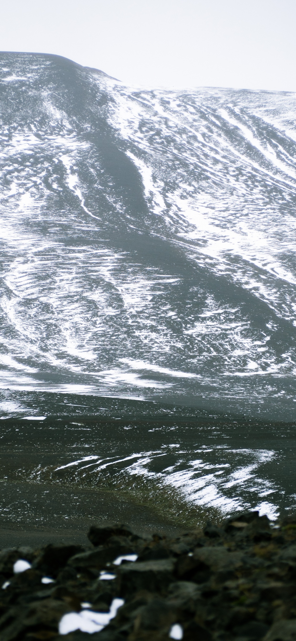 Glacier, Highland, Eau, Terrain, Mer. Wallpaper in 1242x2688 Resolution