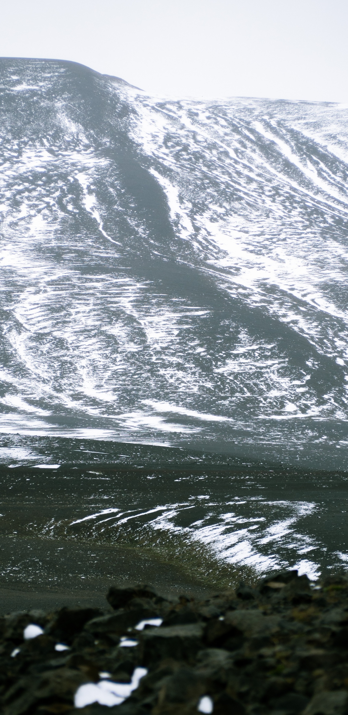 Glacier, Highland, Eau, Terrain, Mer. Wallpaper in 1440x2960 Resolution