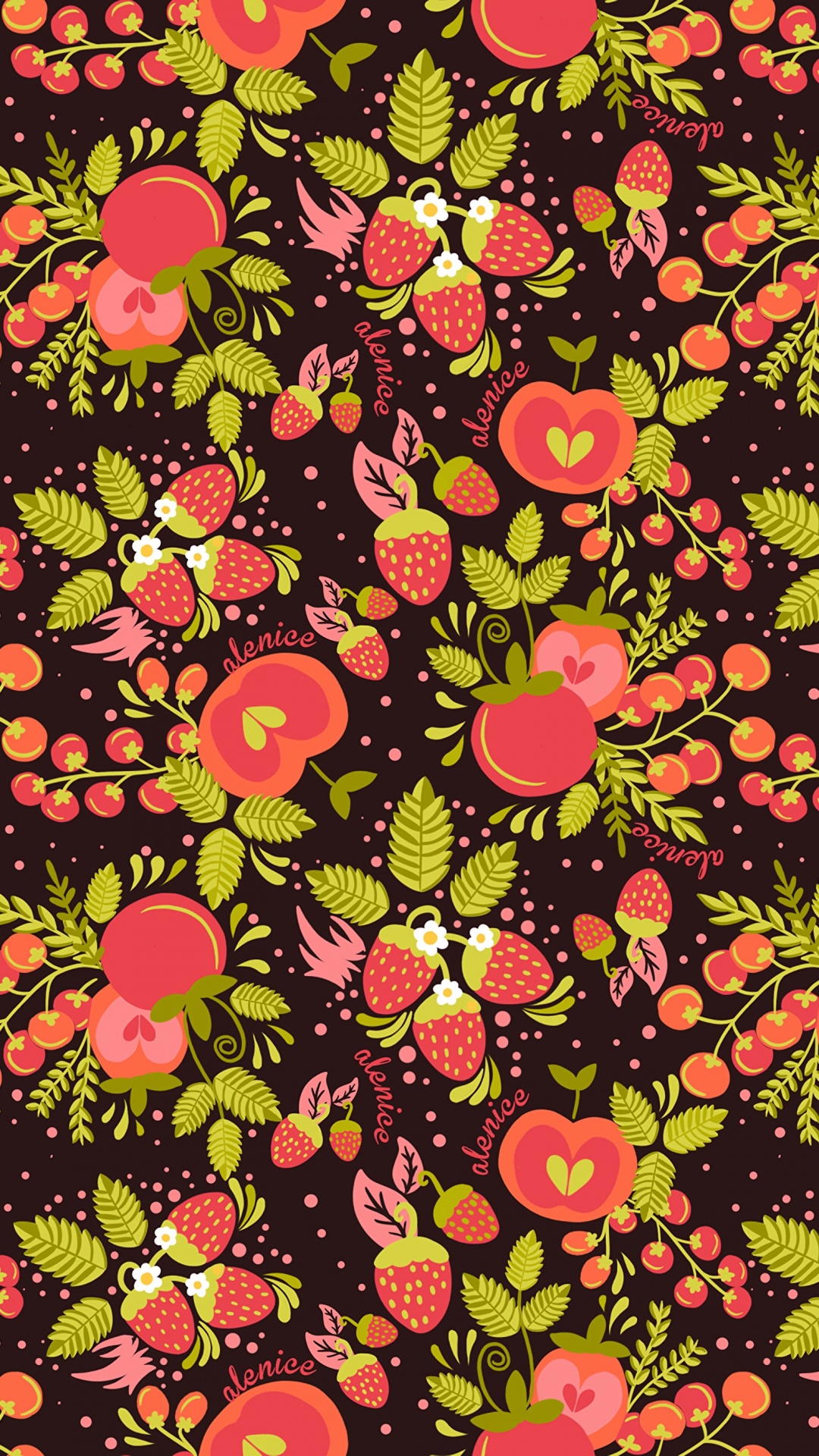 Muster, Design, Pink, Wildflower, Textil. Wallpaper in 1080x1920 Resolution