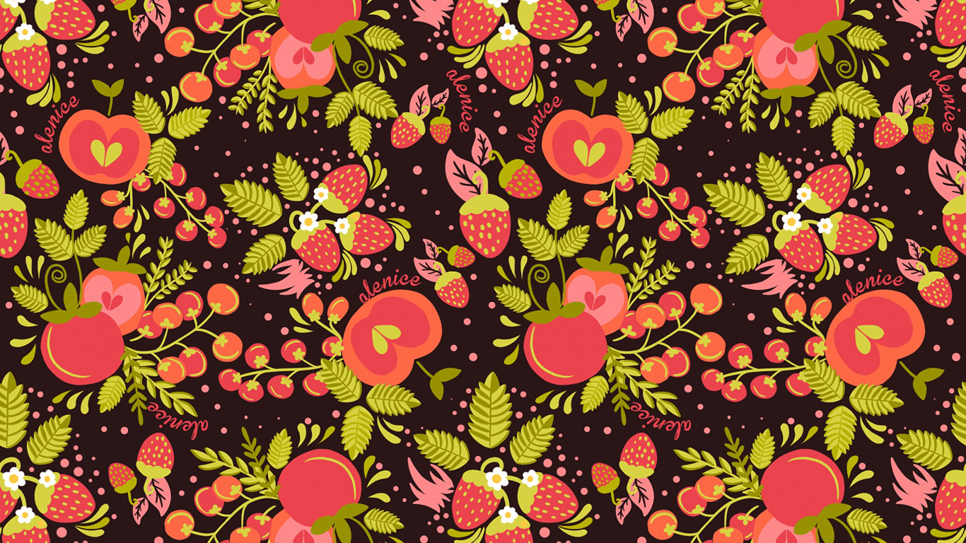 Muster, Design, Pink, Wildflower, Textil. Wallpaper in 1366x768 Resolution