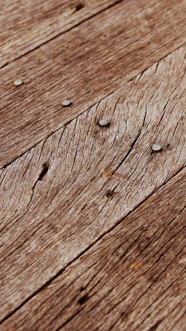 Superficie de Madera Marrón Con Gotas de Agua. Wallpaper in 750x1334 Resolution