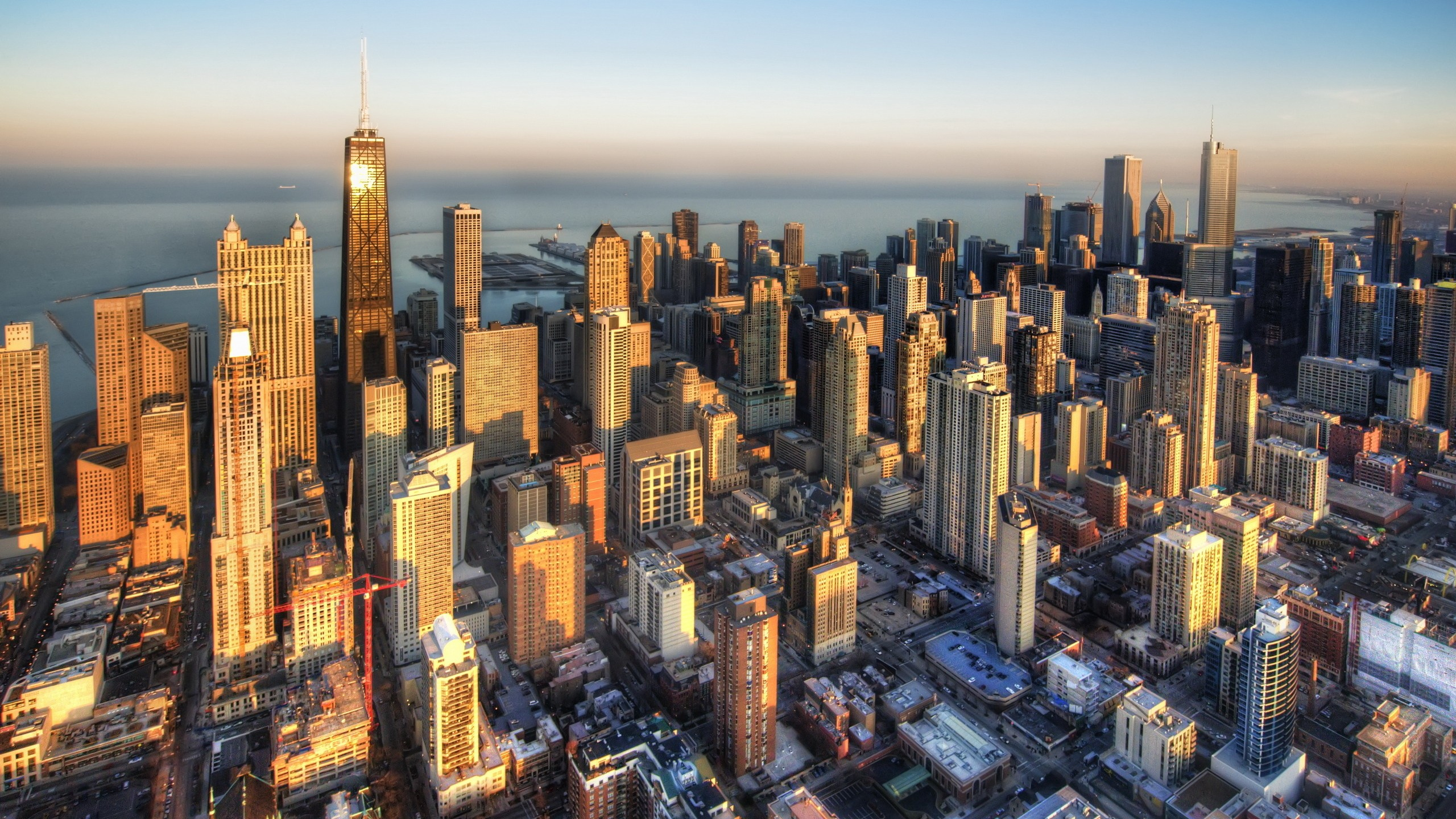Aerial View of City Buildings During Daytime. Wallpaper in 2560x1440 Resolution