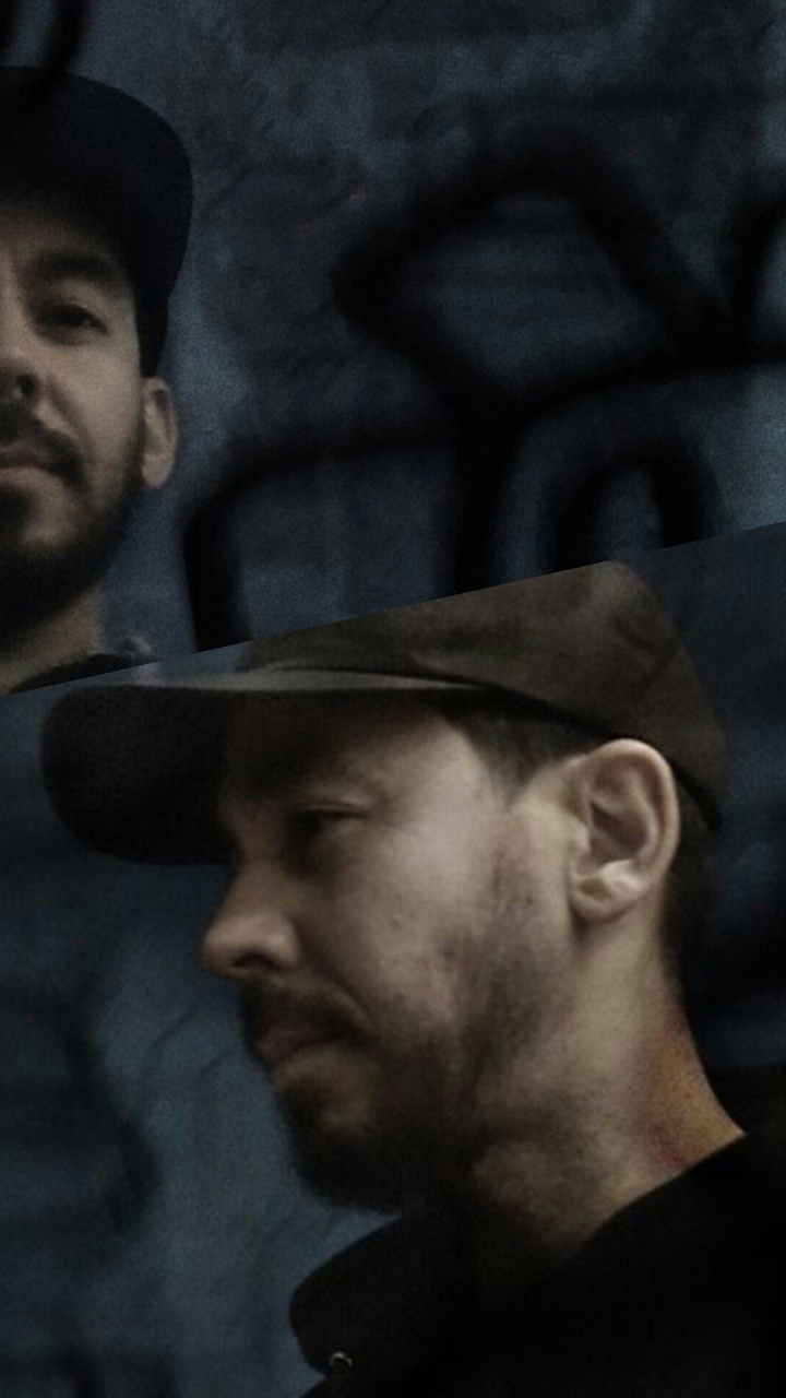 Mike Shinoda, Chester Bennington, Post Traumatic, Linkin Park, Darkness. Wallpaper in 720x1280 Resolution