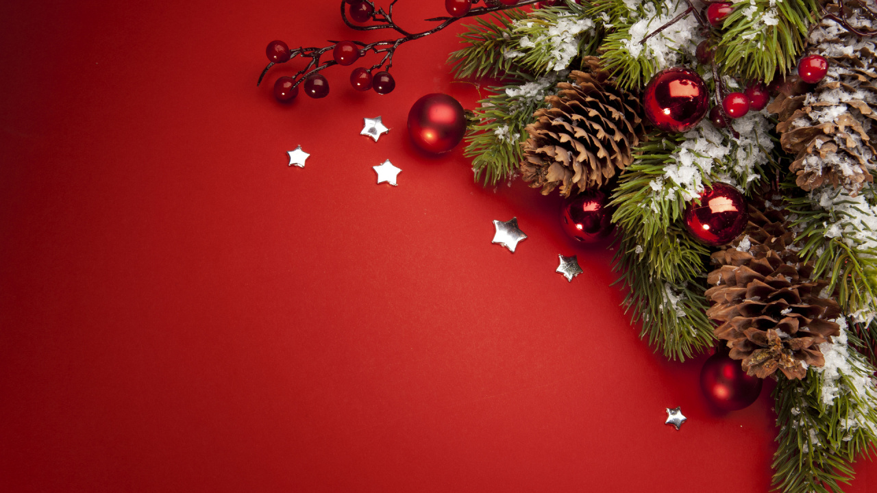 New Year, Christmas Day, Christmas Ornament, Christmas Decoration, Christmas. Wallpaper in 1280x720 Resolution