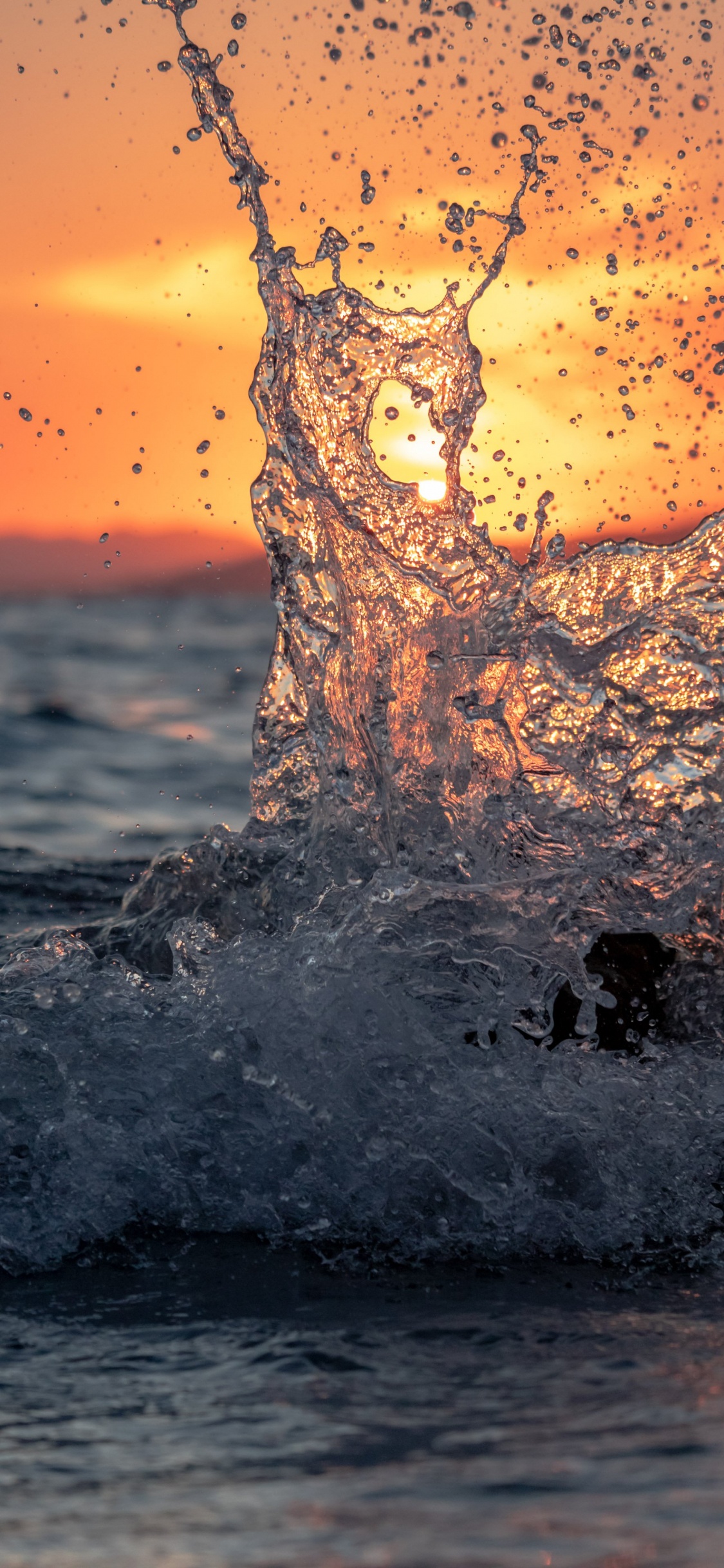 Eau, Sciences, Physique, Atmosphère, Liquid. Wallpaper in 1125x2436 Resolution