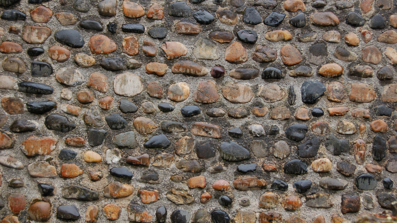 Brown and Gray Stone Fragments. Wallpaper in 1280x720 Resolution