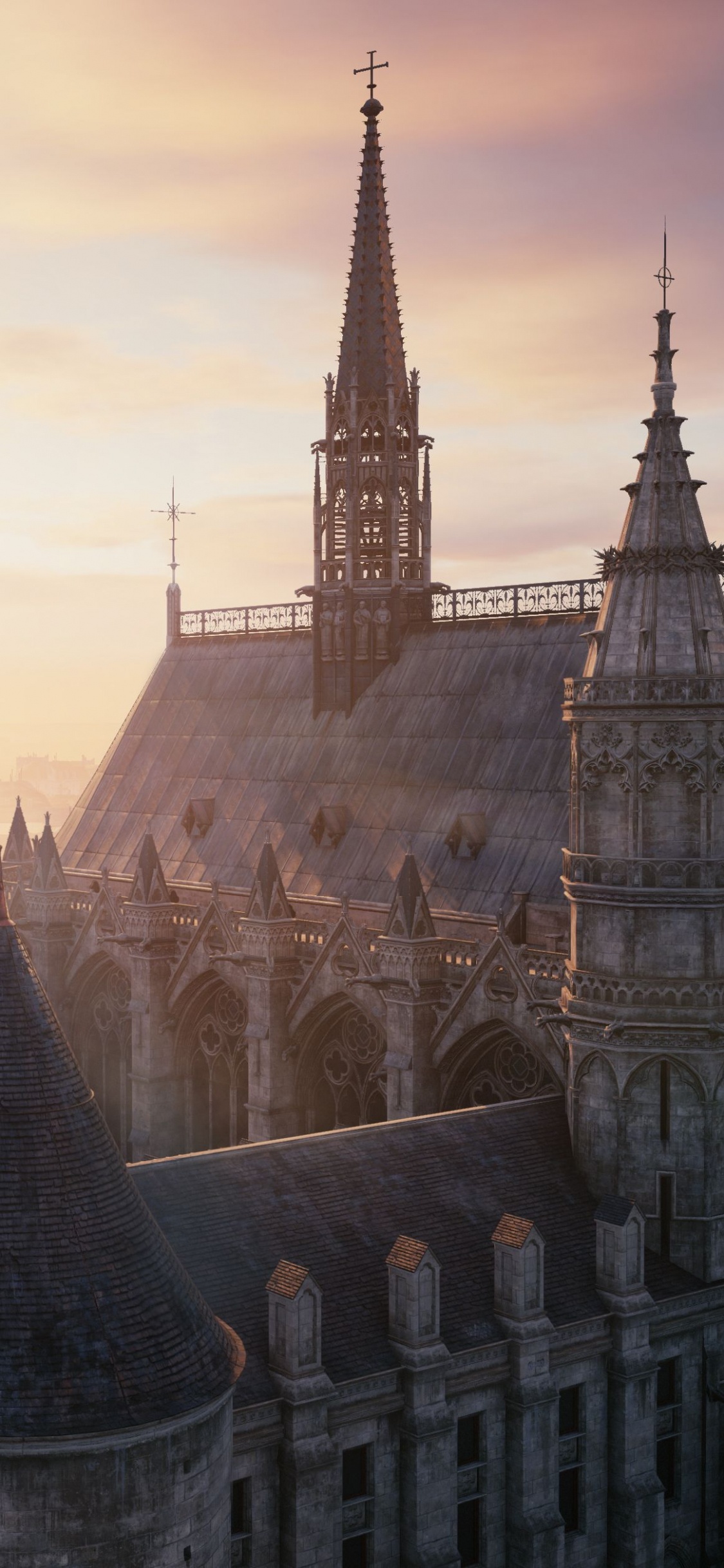 Bâtiment en Béton Brun Pendant la Journée. Wallpaper in 1125x2436 Resolution