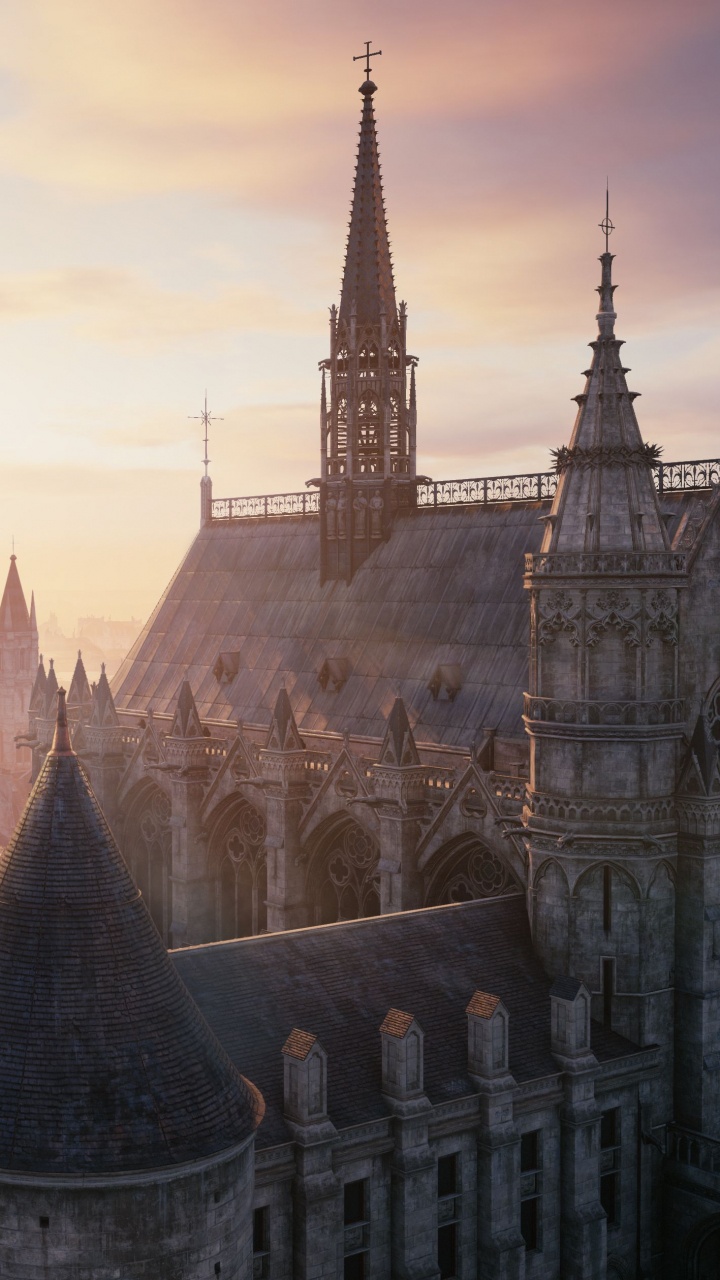 Braunes Betongebäude Tagsüber. Wallpaper in 720x1280 Resolution