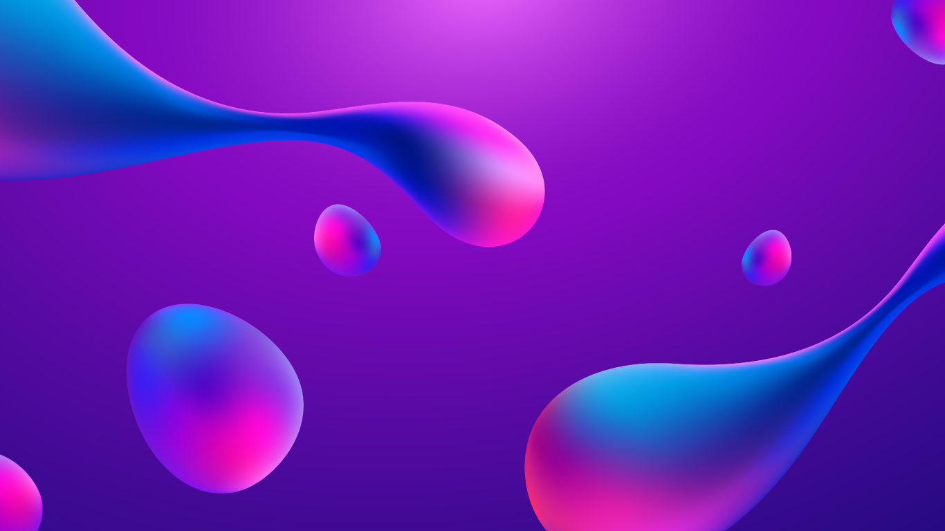 Conception, Graphisme, Blue, la Pureté de la Couleur, Purple. Wallpaper in 1366x768 Resolution