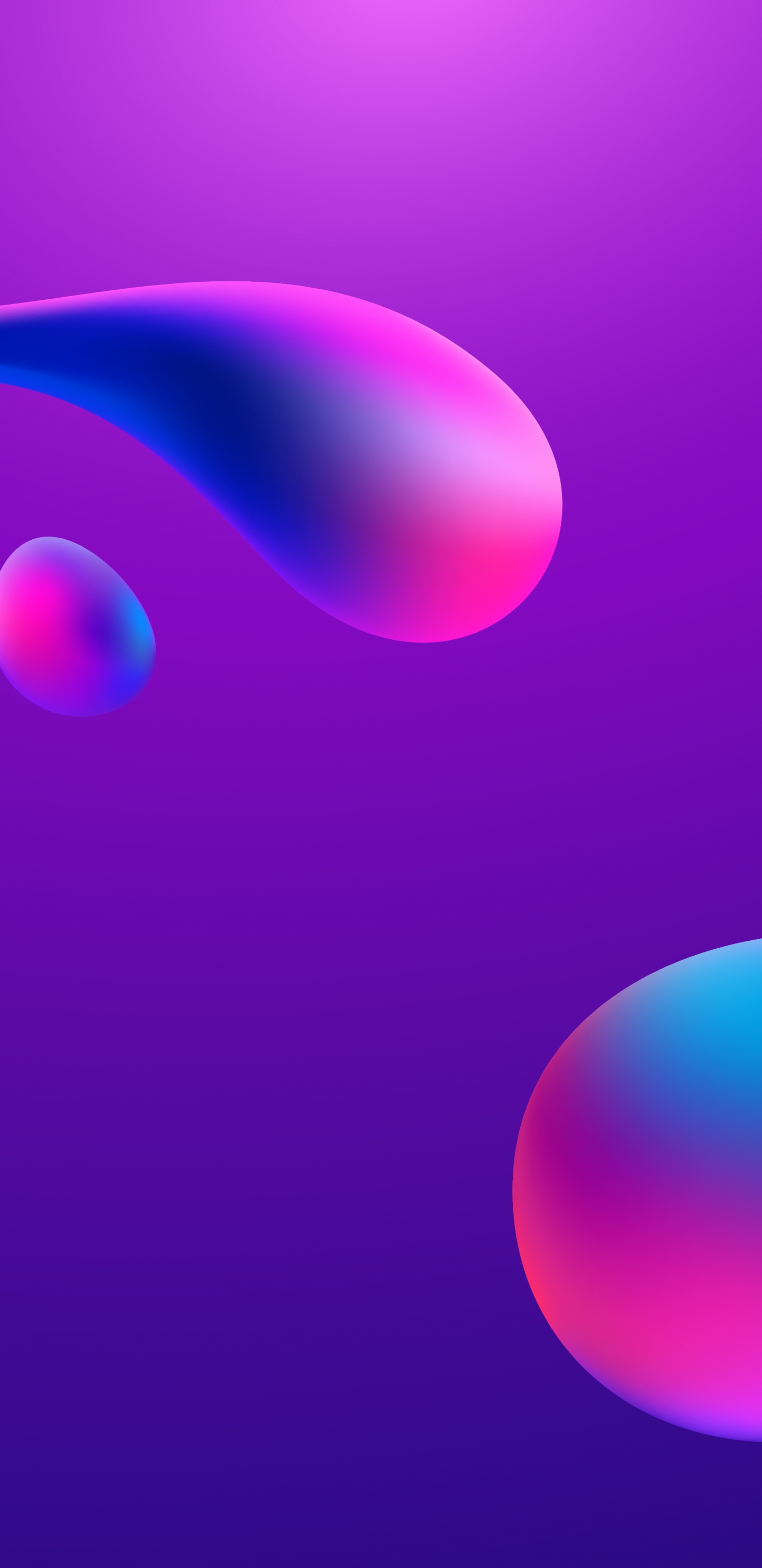 Conception, Graphisme, Blue, la Pureté de la Couleur, Purple. Wallpaper in 1440x2960 Resolution