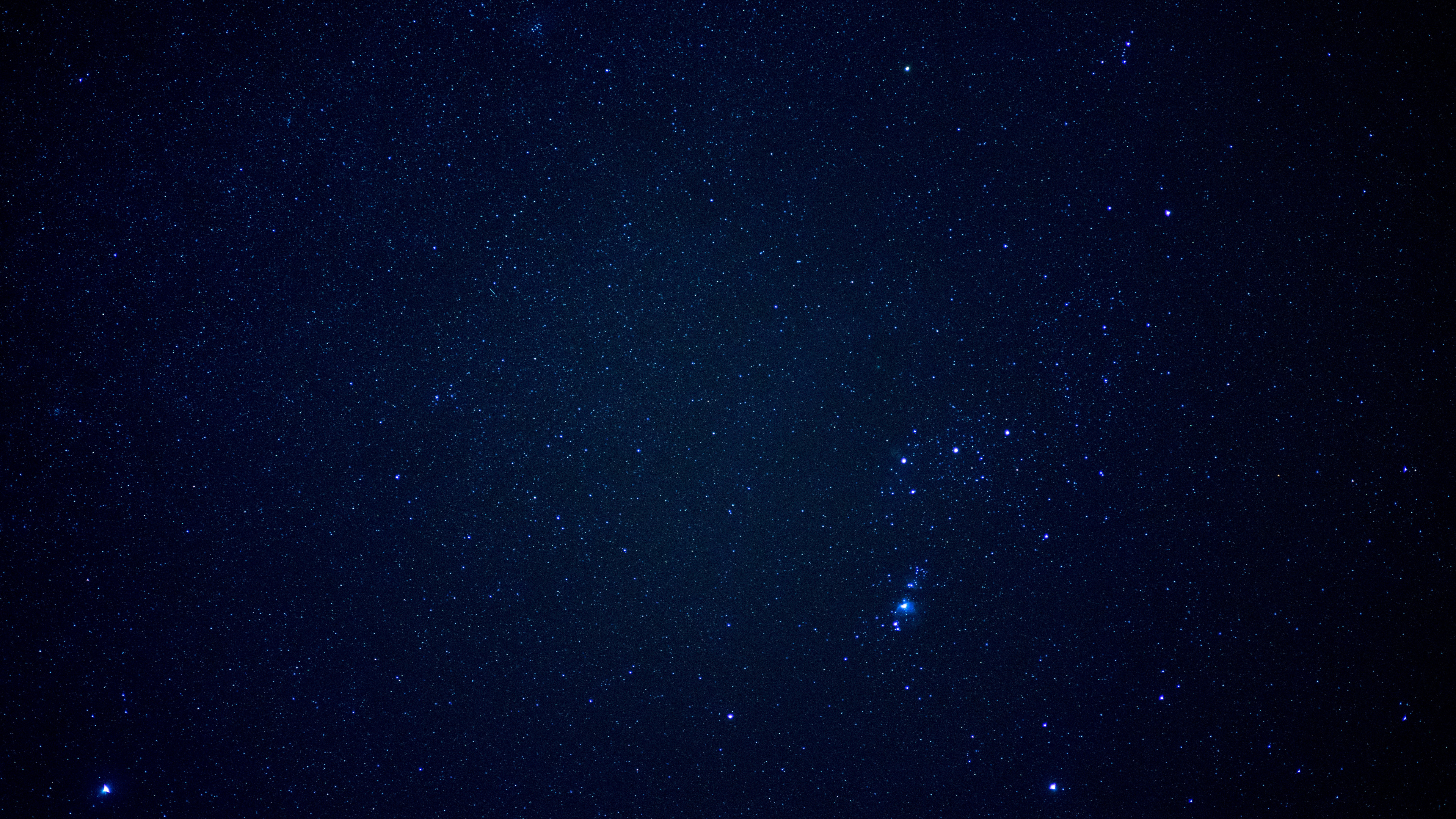 Sterne am Himmel Während Der Nacht. Wallpaper in 3840x2160 Resolution