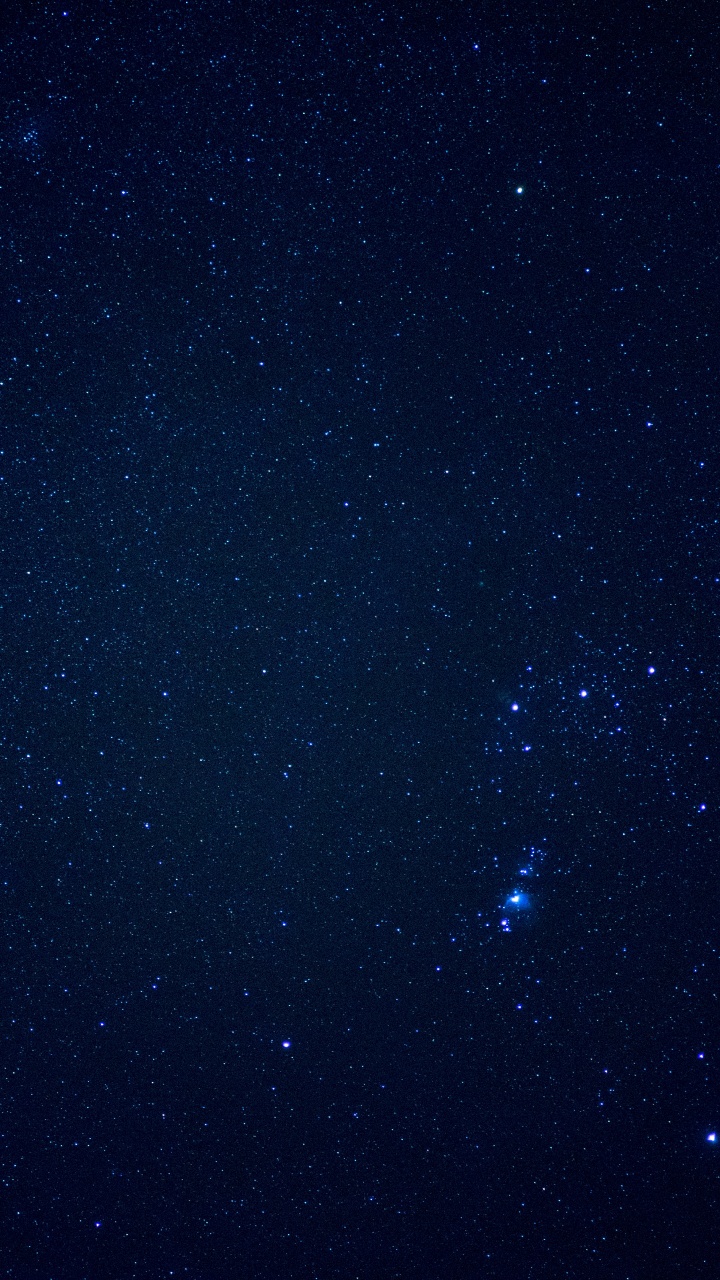 Sterne am Himmel Während Der Nacht. Wallpaper in 720x1280 Resolution