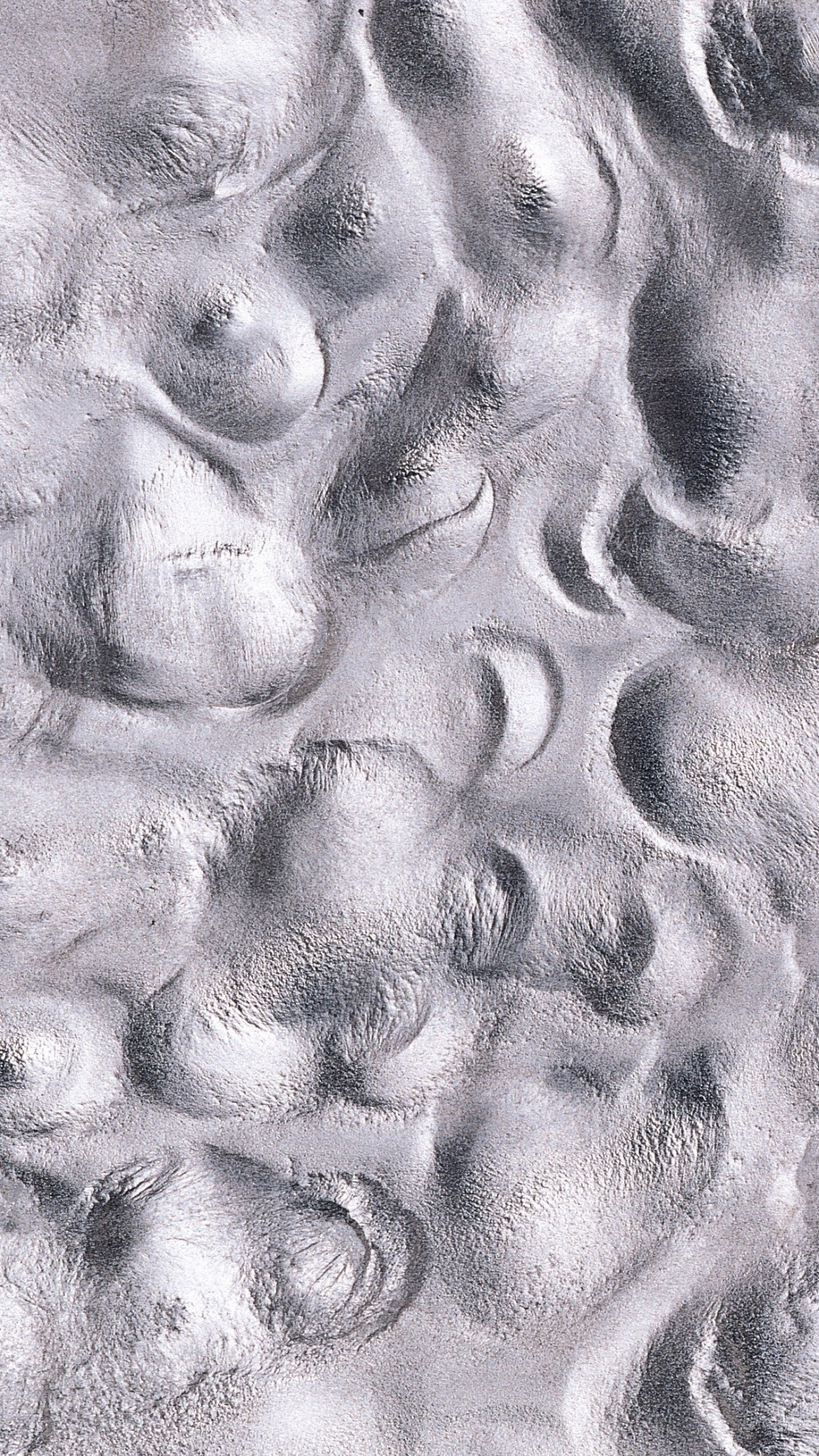 黑色和白色的, 单色模式, 冻结, 绘画 壁纸 1080x1920 允许