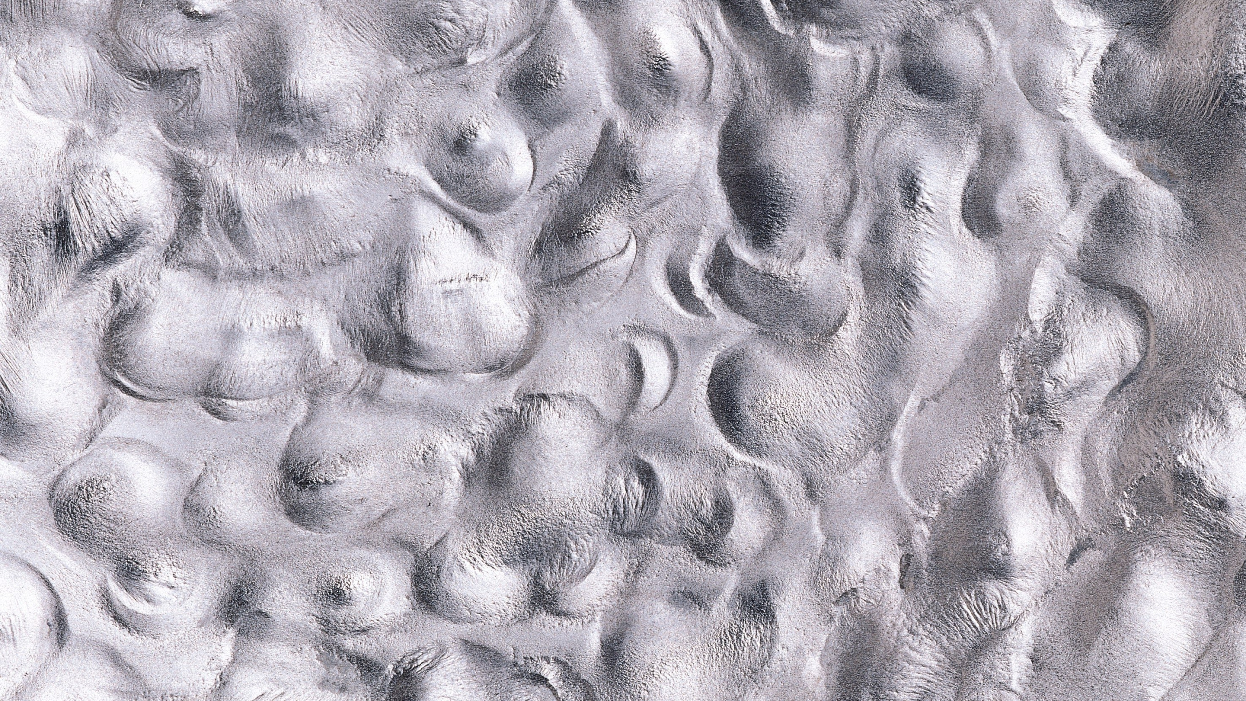 Wassertropfen Auf Grauem Textil. Wallpaper in 2560x1440 Resolution