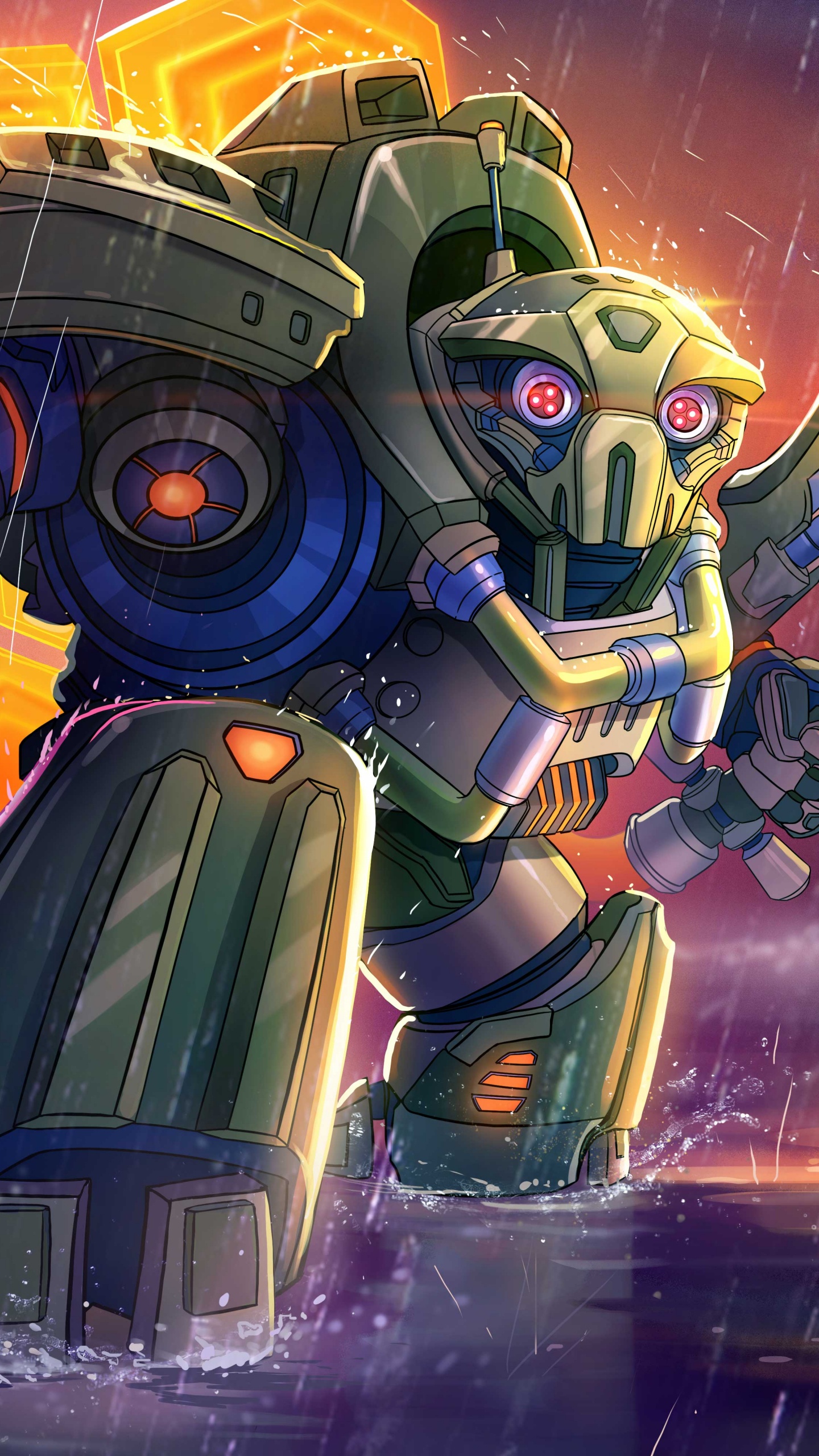 Paladin, Illustration, Fiktion, Grafik-design, Kunst. Wallpaper in 1440x2560 Resolution