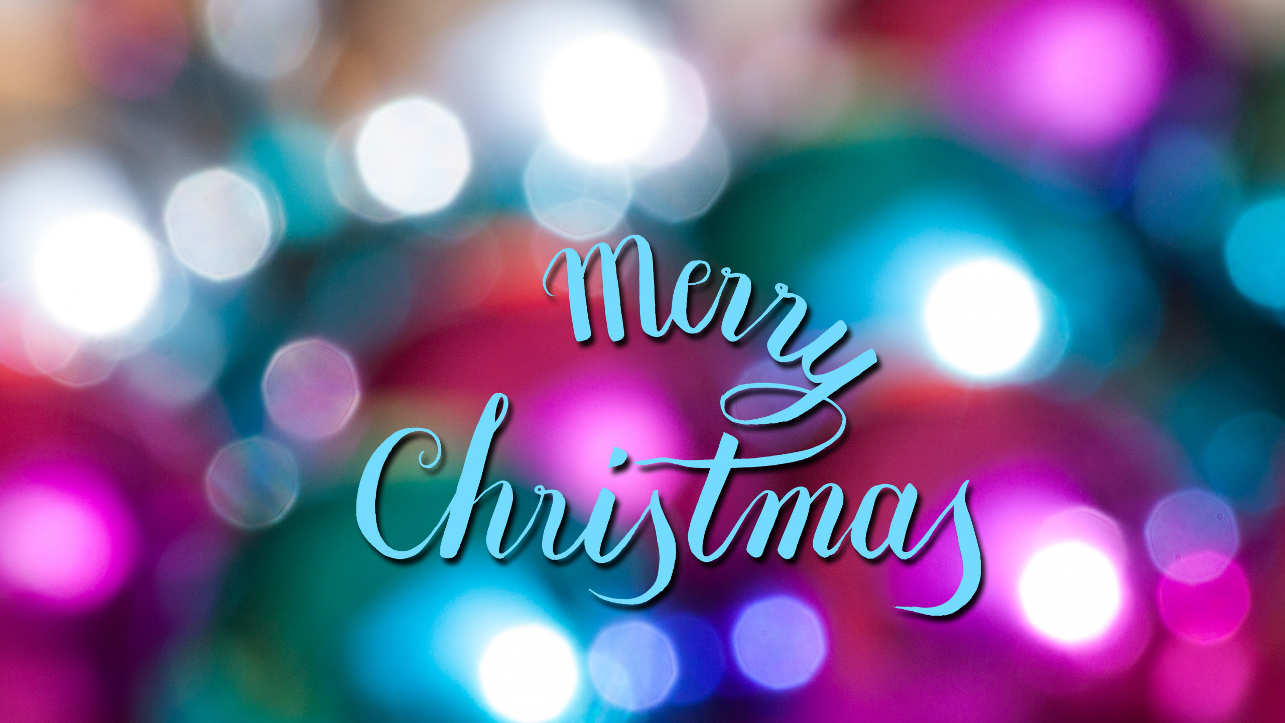 Christmas Day, Text, Pink, Light, Lighting. Wallpaper in 2560x1440 Resolution