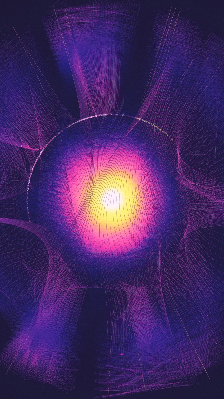 Ilustración de Luz Púrpura y Azul. Wallpaper in 720x1280 Resolution