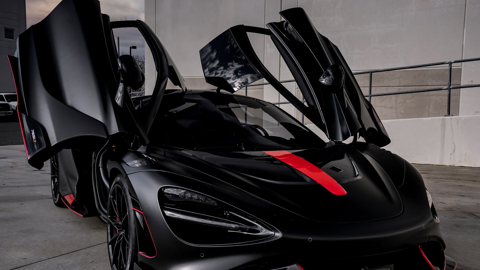 Car, Auto, Schwarz-roter Sportwagen, Sportwagen, Mclaren 12c. Wallpaper in 1920x1080 Resolution