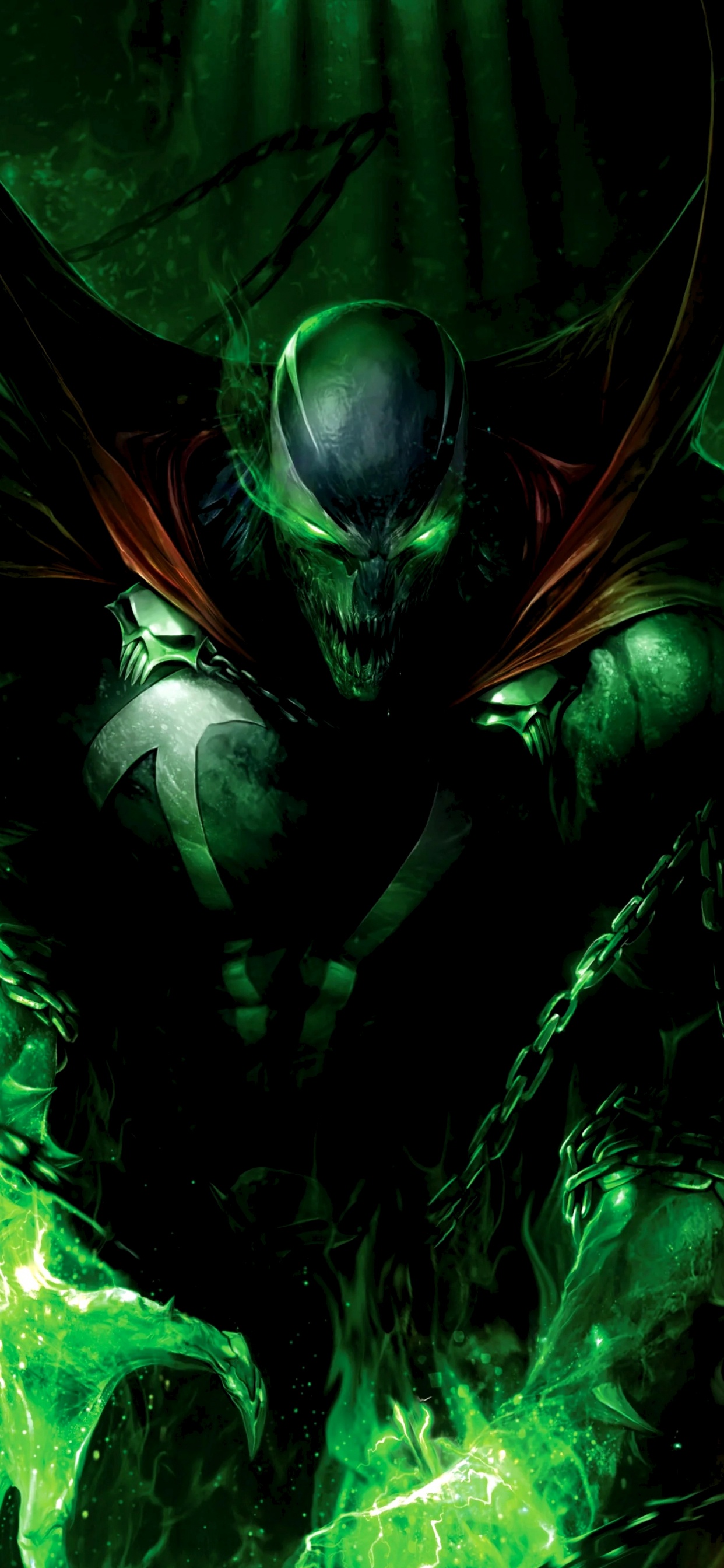 Comics Hervorbringen, Spawn 284, Laich, Spawn-Auferstehung 1, Spawn 321. Wallpaper in 1242x2688 Resolution