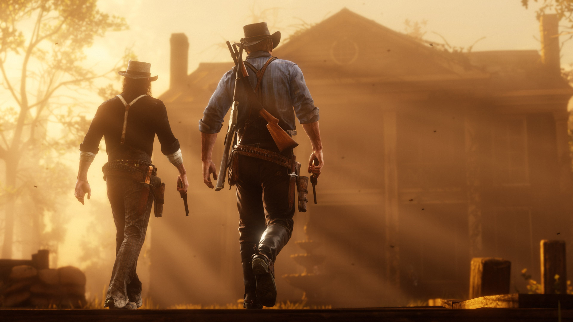Red Dead Redemption 2, Red Dead Redemption, Grand Theft Auto v, John Marston, Rockstar Games. Wallpaper in 1920x1080 Resolution