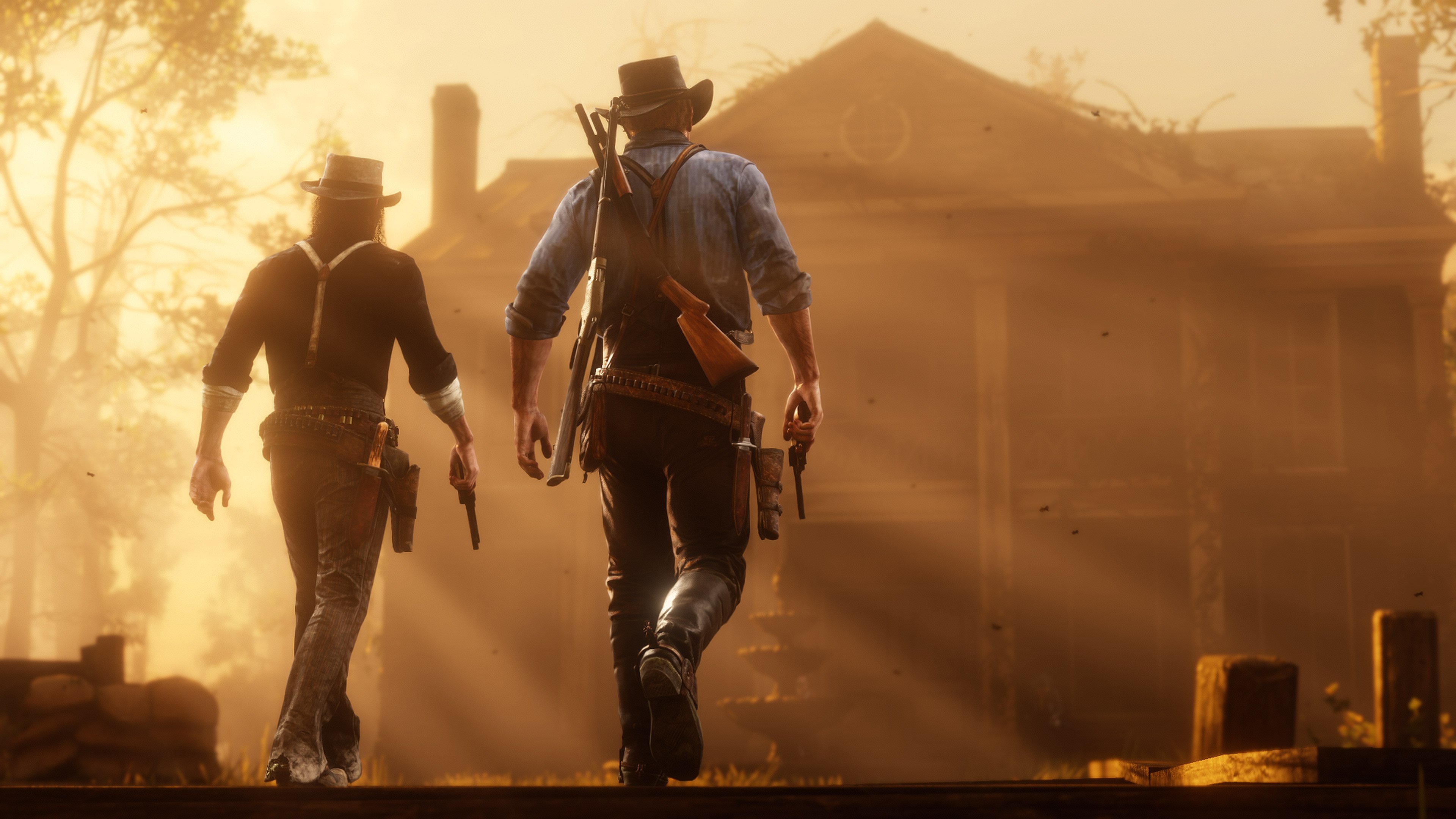 Red Dead Redemption 2, Red Dead Redemption, Grand Theft Auto v, John Marston, Rockstar Games. Wallpaper in 3840x2160 Resolution