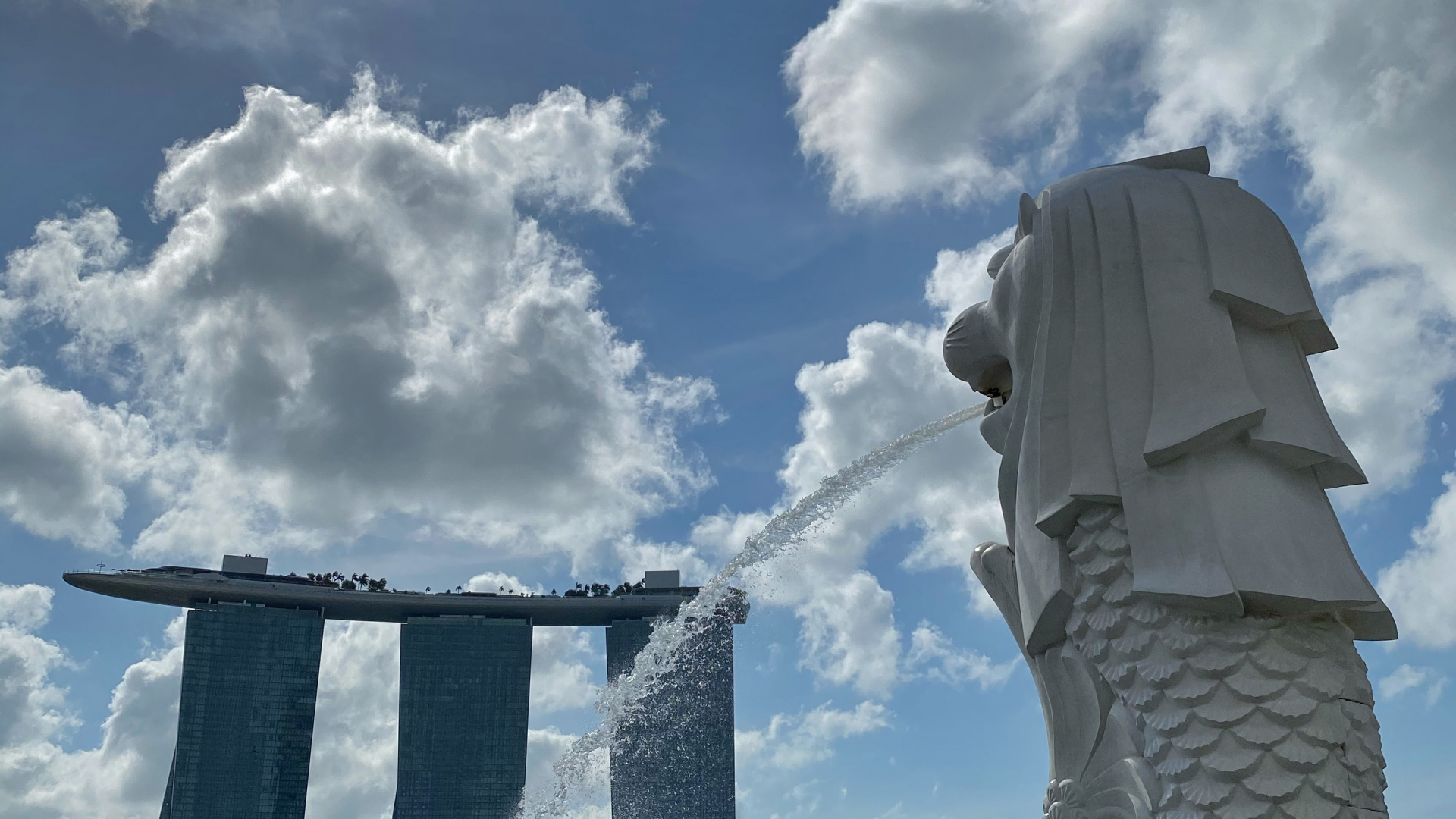 Singapore, Singapore Flyer, Marina Bay Sands Singapore, Tourist Attraction, Water Resources. Wallpaper in 1920x1080 Resolution