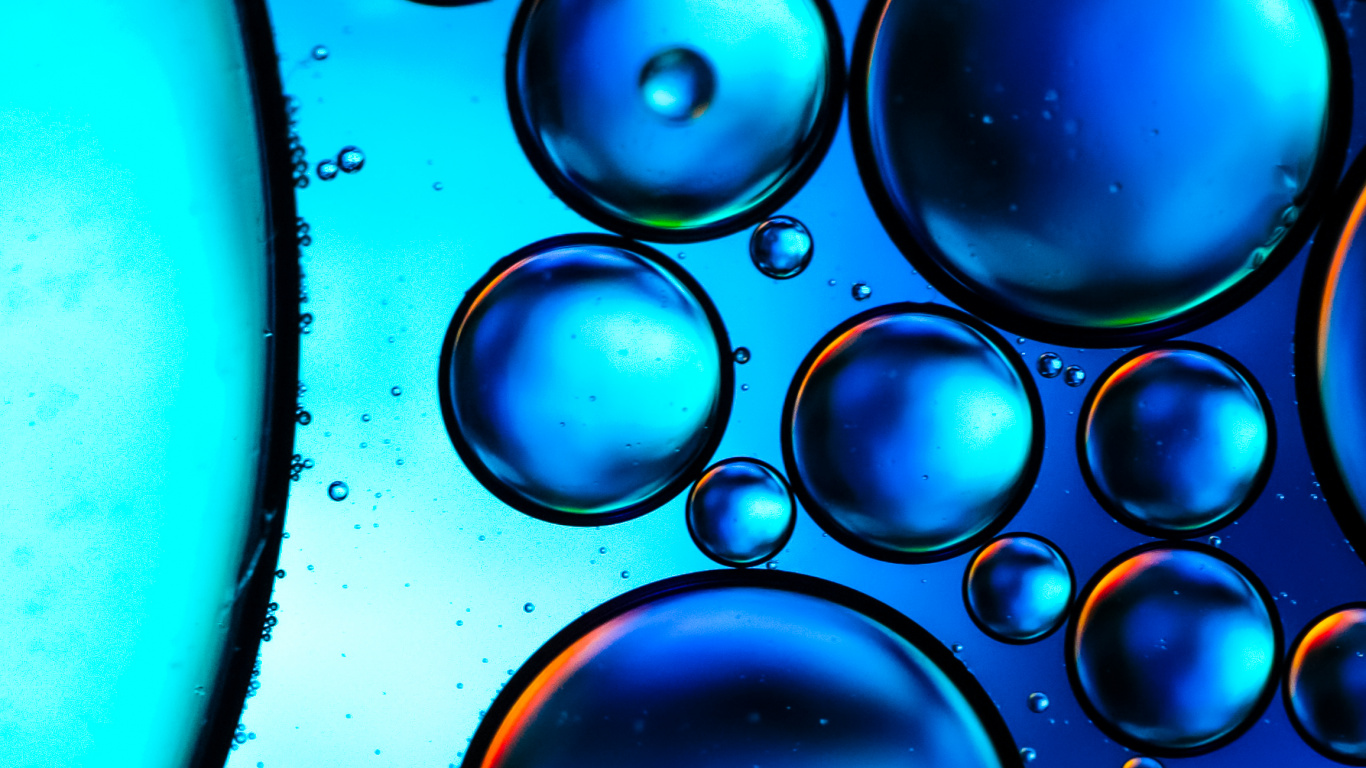 Drop, Colored, Water, Colorfulness, Liquid. Wallpaper in 1366x768 Resolution
