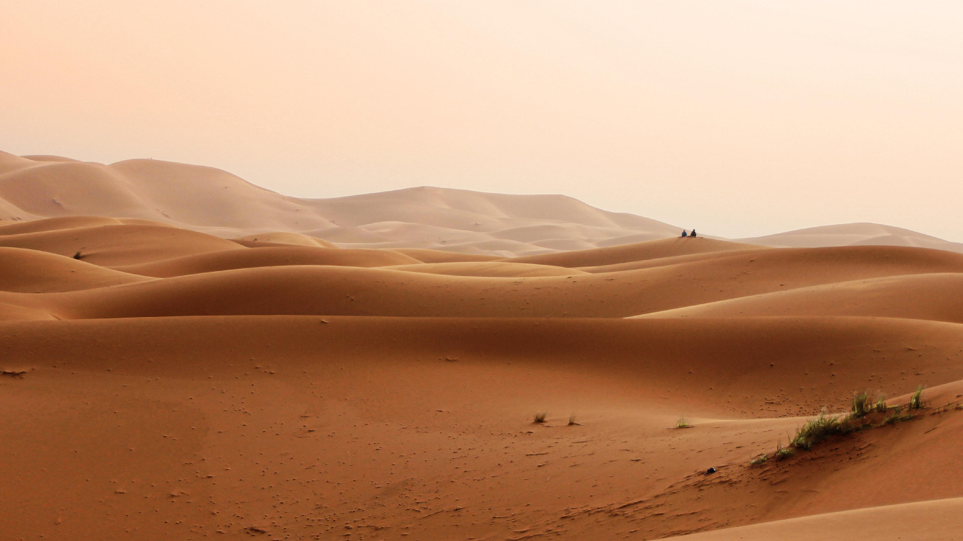Les Desserts, Dune, Gobi, Brown, Paysage Naturel. Wallpaper in 1366x768 Resolution