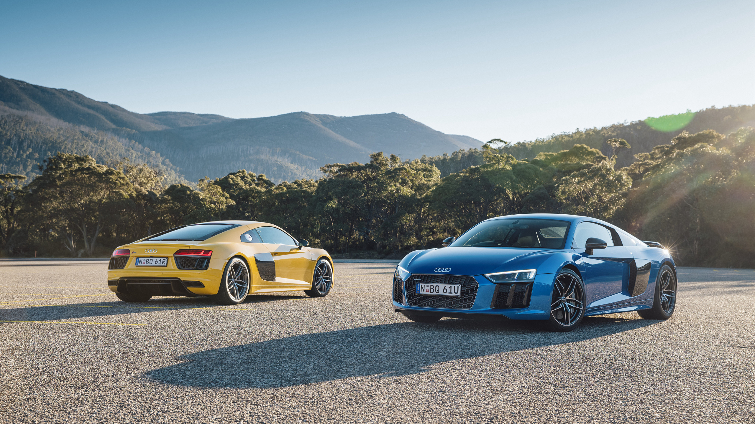 奥迪r8, 奥迪, 奥迪运动GmbH, V10引擎, 超级跑车 壁纸 2560x1440 允许