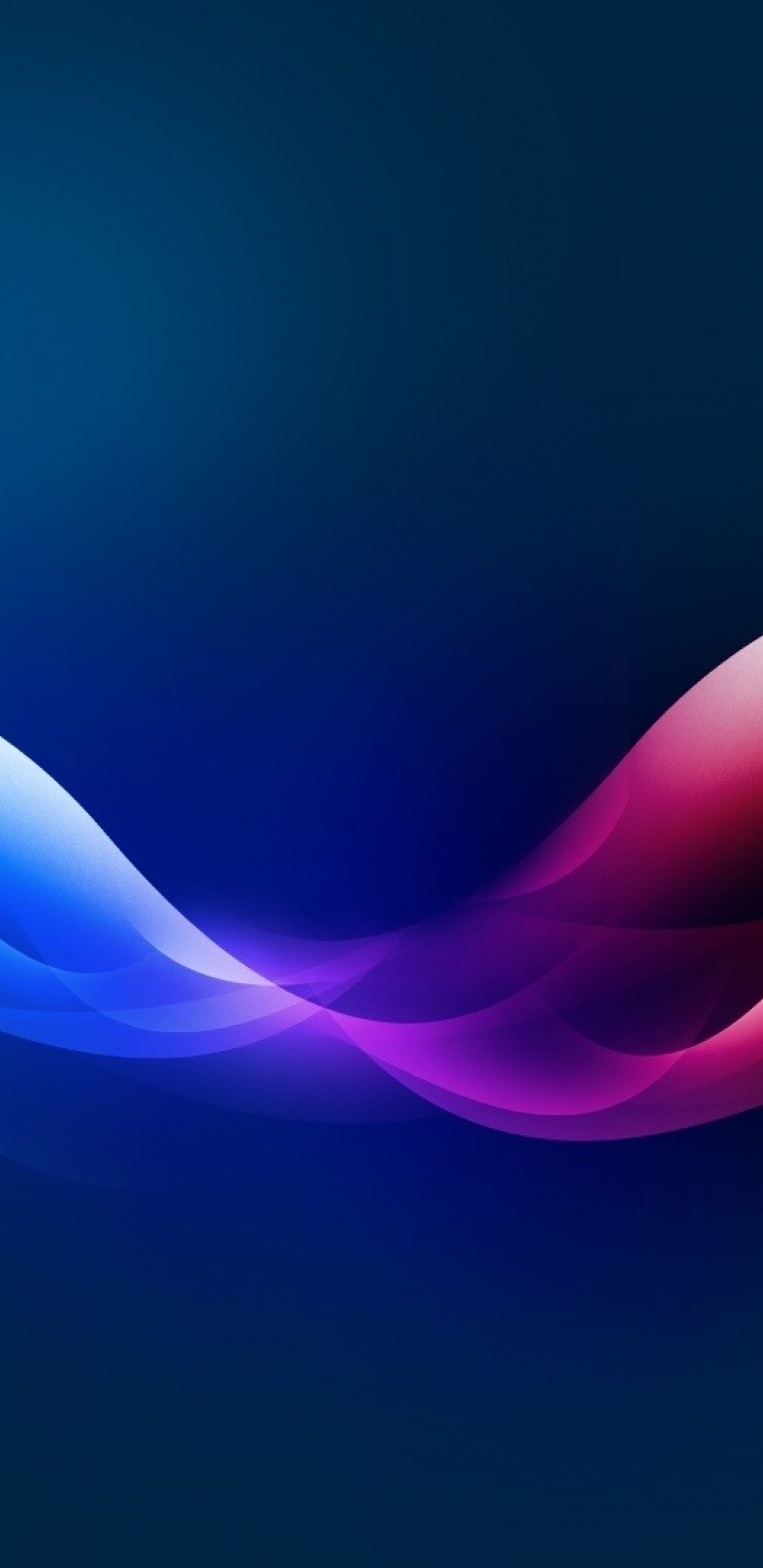 Ilustración de Luz Púrpura y Azul. Wallpaper in 1440x2960 Resolution