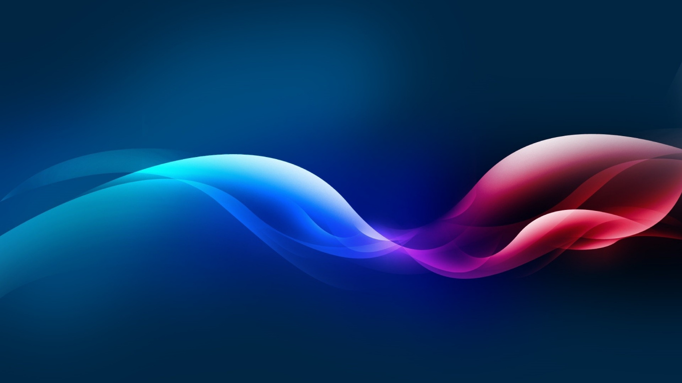 Purple and Blue Light Illustration. Wallpaper in 1366x768 Resolution